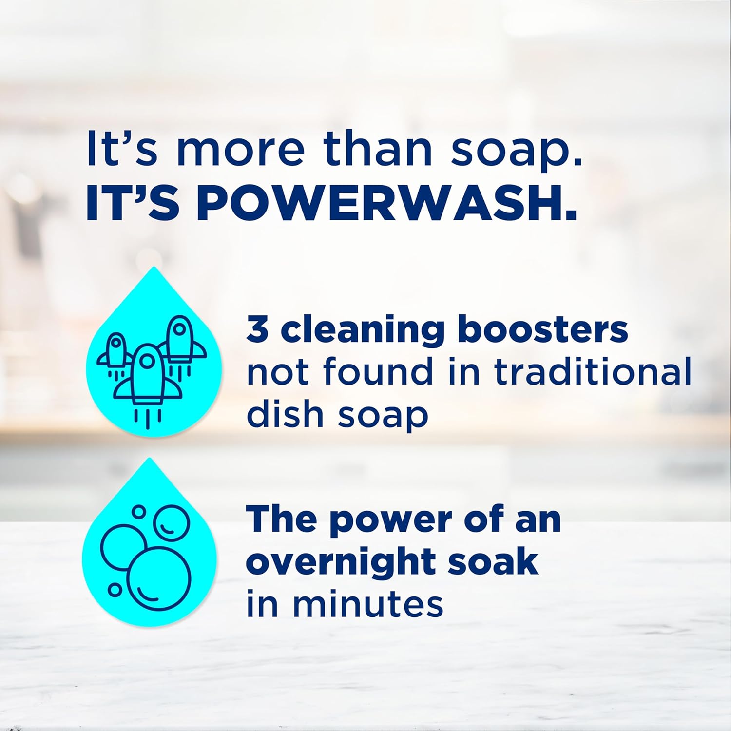 Dawn Powerwash Spray, Dish Soap, Dishwashing Liquid, Fresh, 1 Starter Kit + 3 Refills, 4x16 Fl Oz - Image 2