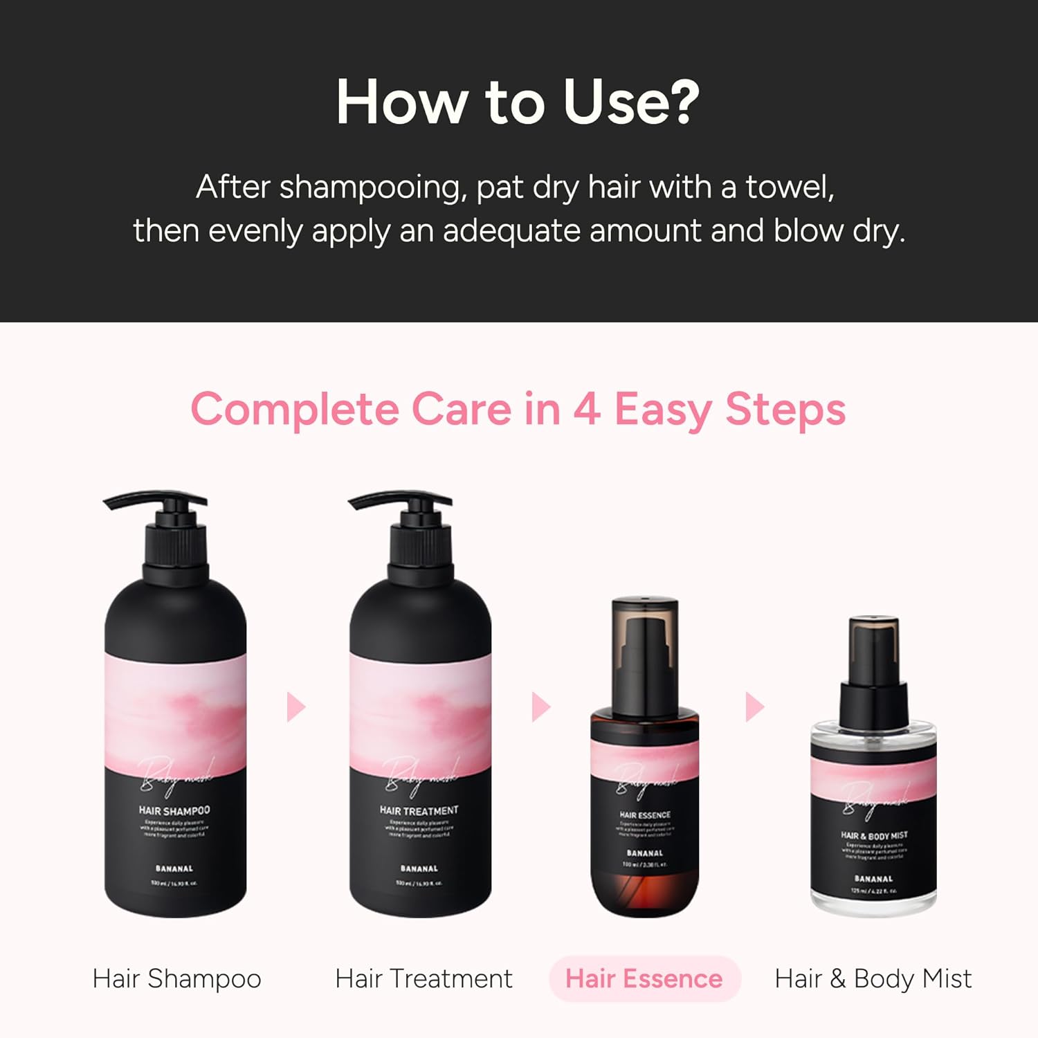 2-in-1 Korean Hair Perfume Oil & Serum with Moroccan Argan Oil & 12 Amino Acids for Dry, Damaged, Glass Hair Shine & Frizz-Control – Paraben & Alcohol-Free – Baby Musk, 100ml / 3.38 fl oz - Image 6