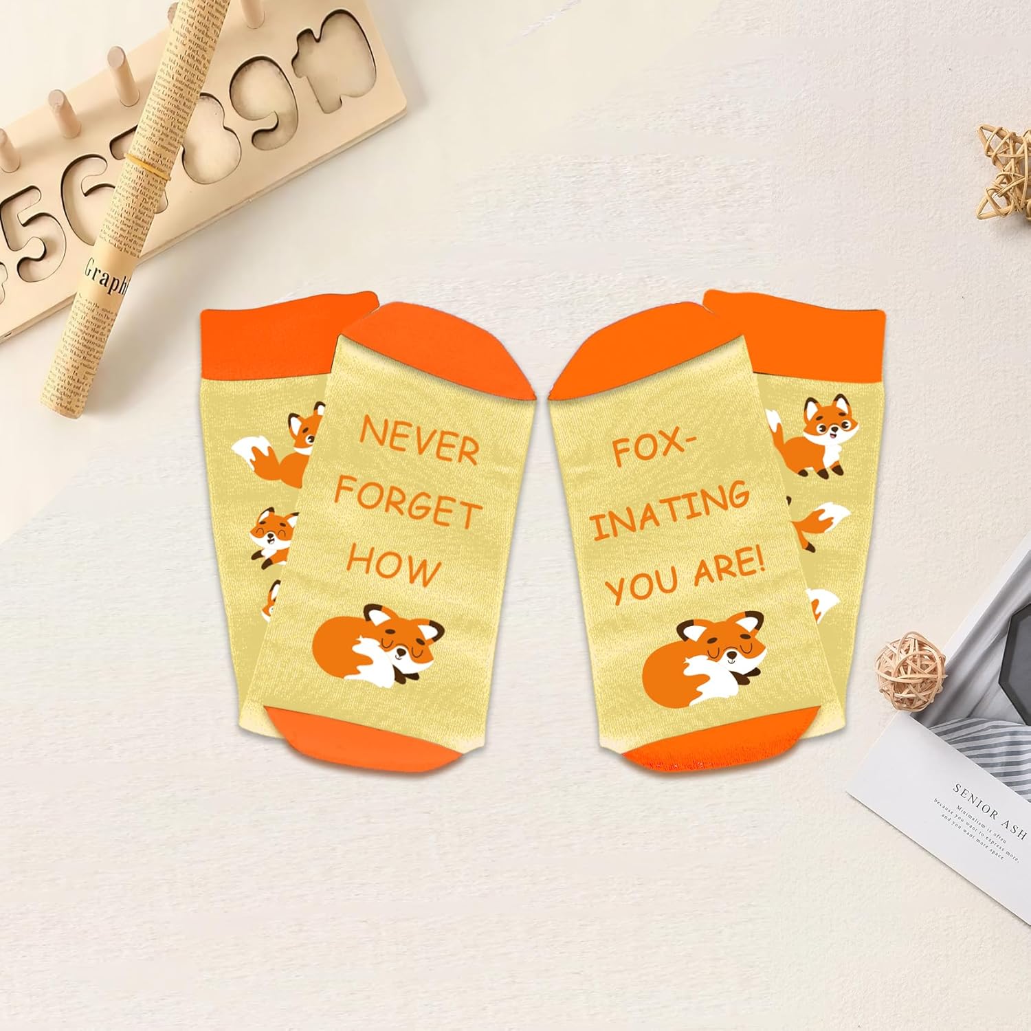 Inspirational Gifts - Animal Print Gifts for Women,Motivational Animal Lover Gift for Boys Girls Women Men Socks - Image 3