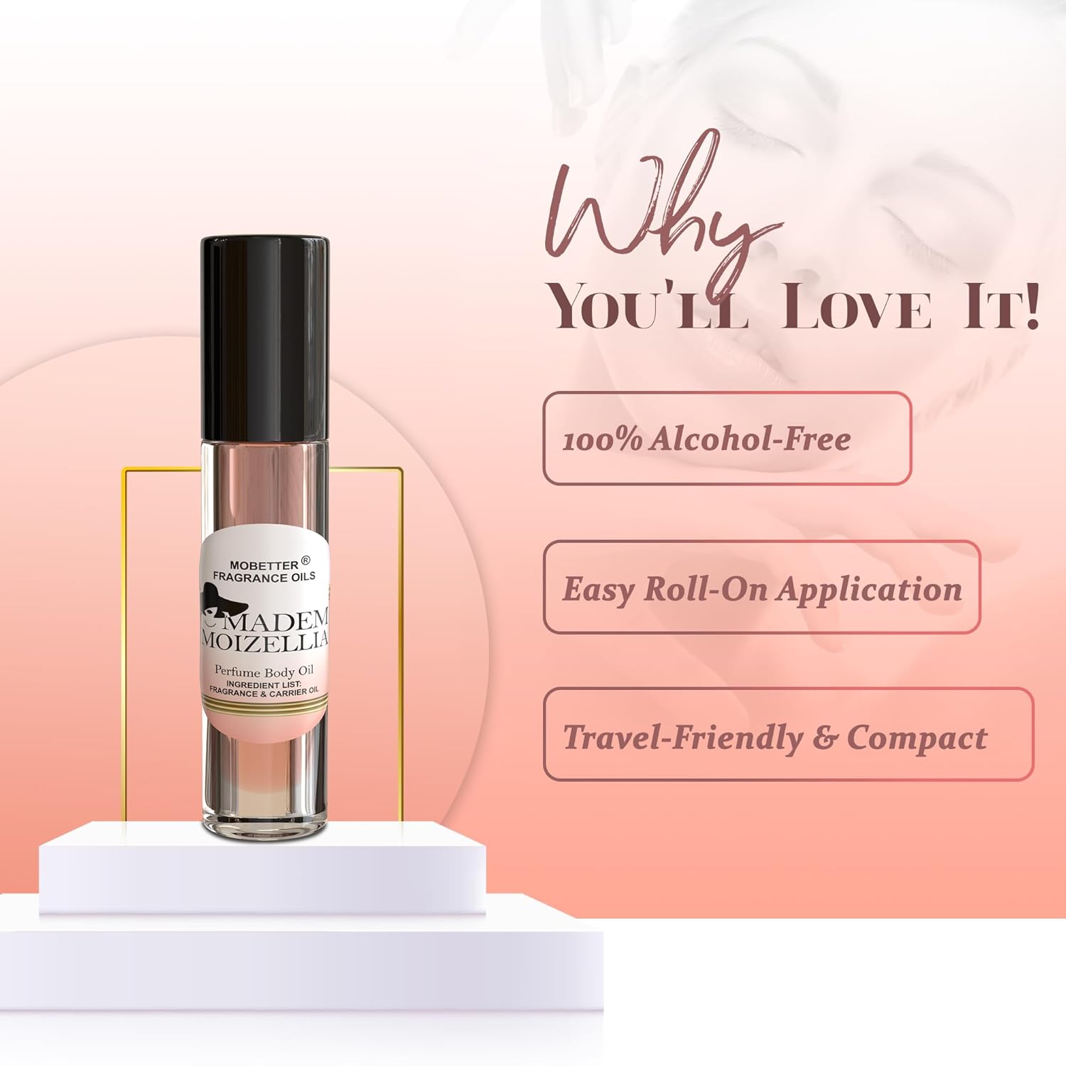 MOBETTER FRAGRANCE OILS Madem Moizellia Women Perfume Body Oil - Image 4