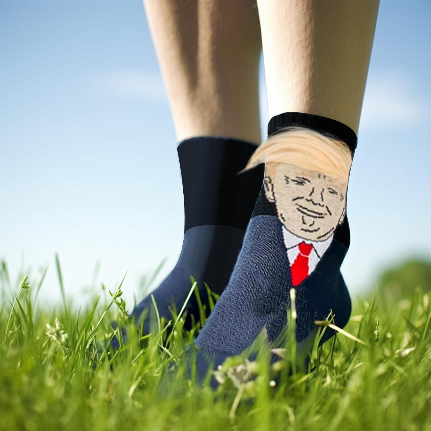T Legend Funny Socks For Supporters of Donald President, Novelty Gag Gifts For Father's Day and Mather's Day, Onesize - Image 6