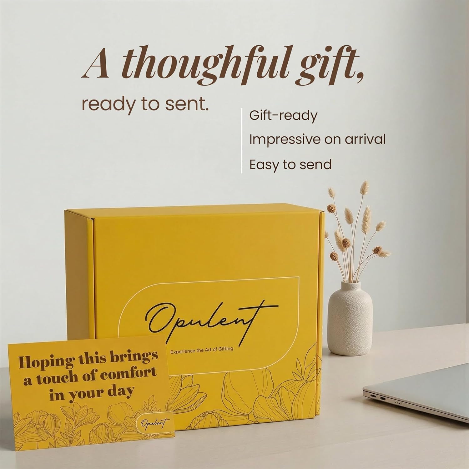 Opulent Luxury Self Care Gifts for Women - Hug in a Box Comfort Care Package - Spa Gift Set with 40 oz Tumbler & Cozy Blanket - Ideal for Get Well, Thinking of You, Birthday, Sympathy & Corporate - Image 4