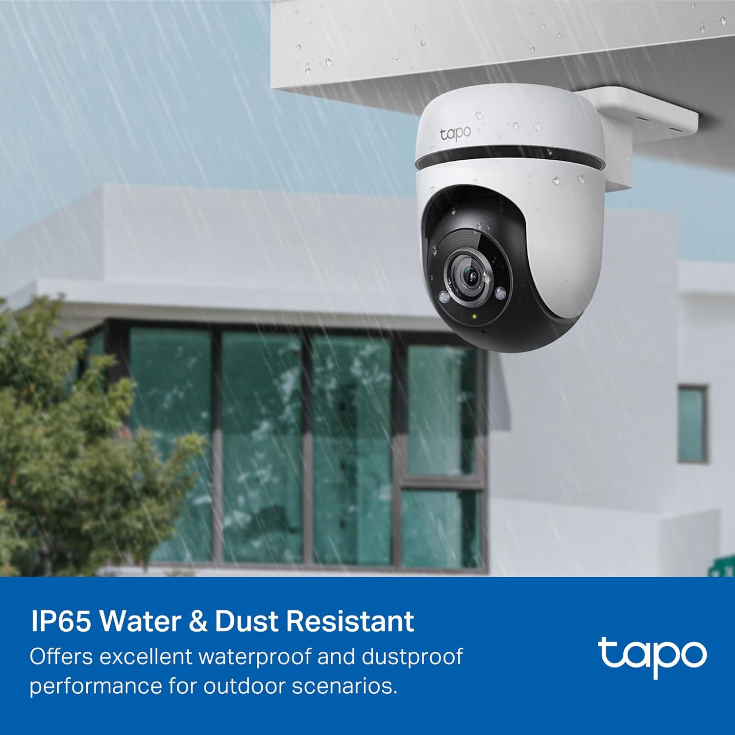 Tapo 1080P Outdoor Wired Pan/Tilt Security Wi-Fi Camera, 360° View, Motion Tracking, Works with Alexa & Google Home, Night Vision, Free AI Detection, Cloud & SD Card Storage(up to 512GB), Tapo C500… - Image 8