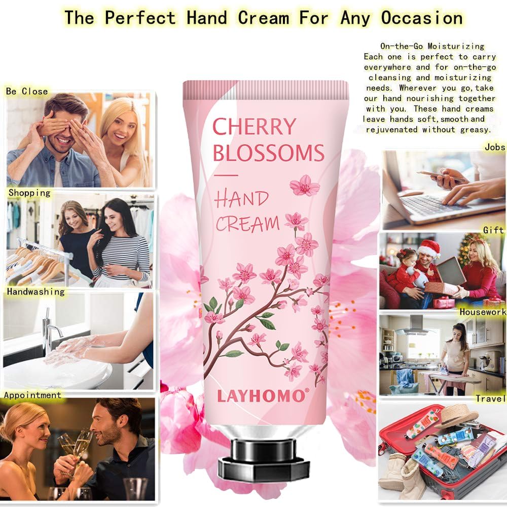 Easter Basket Stuffers,20 Pack Hand Cream Gifts Set,Hand Lotion for Dry Hands,Stocking Stuffers for Women,Teacher Appreciation Gifts,Birthday Gifts,Travel Size Hand Lotion,Hand Cream for Women Girls - Image 7