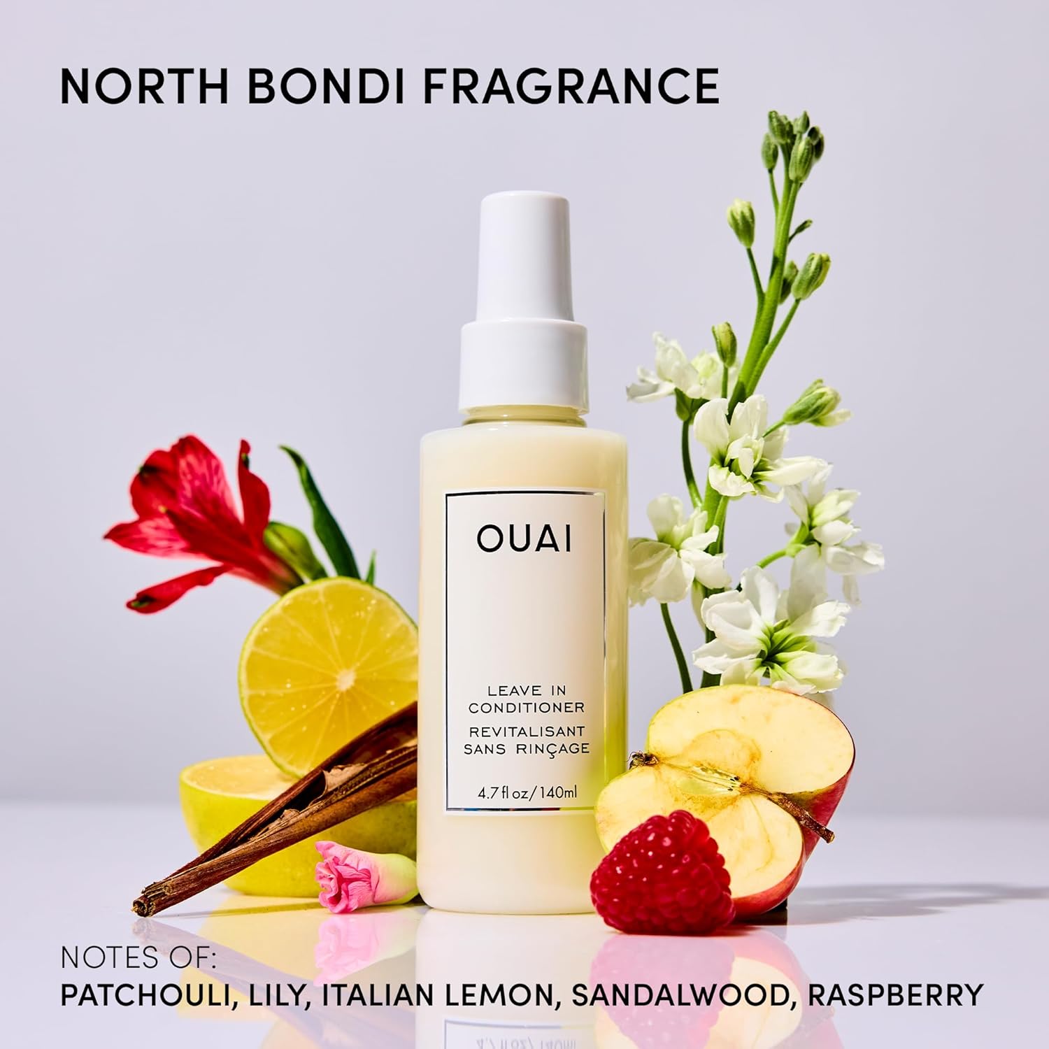 OUAI Leave In Conditioner & Heat Protectant for Hair - Prep Hair for Styling or Use as Detangling Spray to Fight Frizz & Flyaways - No Parabens, Sulfates or Phthalates (4.7 oz) - Image 6