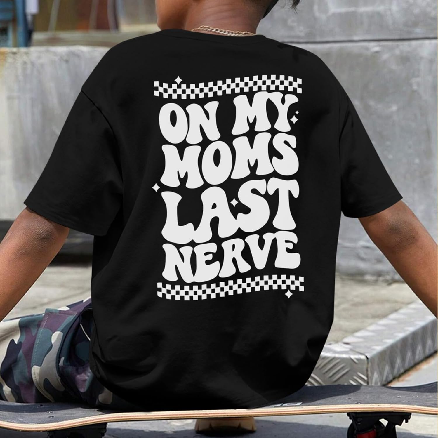 Boys Funny Saying Shirts Graphic Tees Cute Short Sleeve Preppy Clothes Tweens Skeleton Hands Tshirts for Kids Boys - Image 5