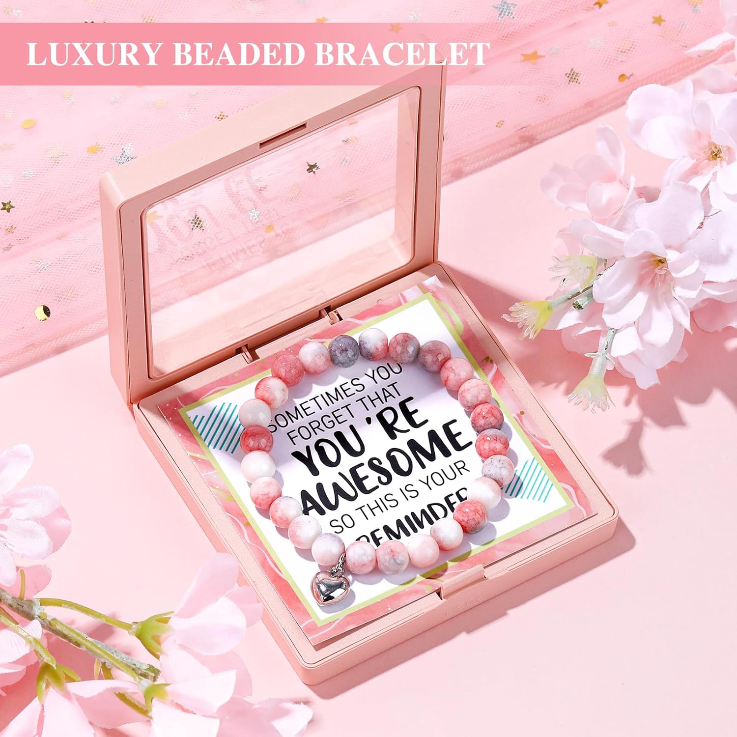Gift Baskets for Women Birthday Gifts for Women Unique Get Well Gift for Woman Luxury Self Care Gifts for Woman Get Better Soon Care Package Set for Her Spa Kit Box for Best Friends, Girlfriend, Mom - Image 5