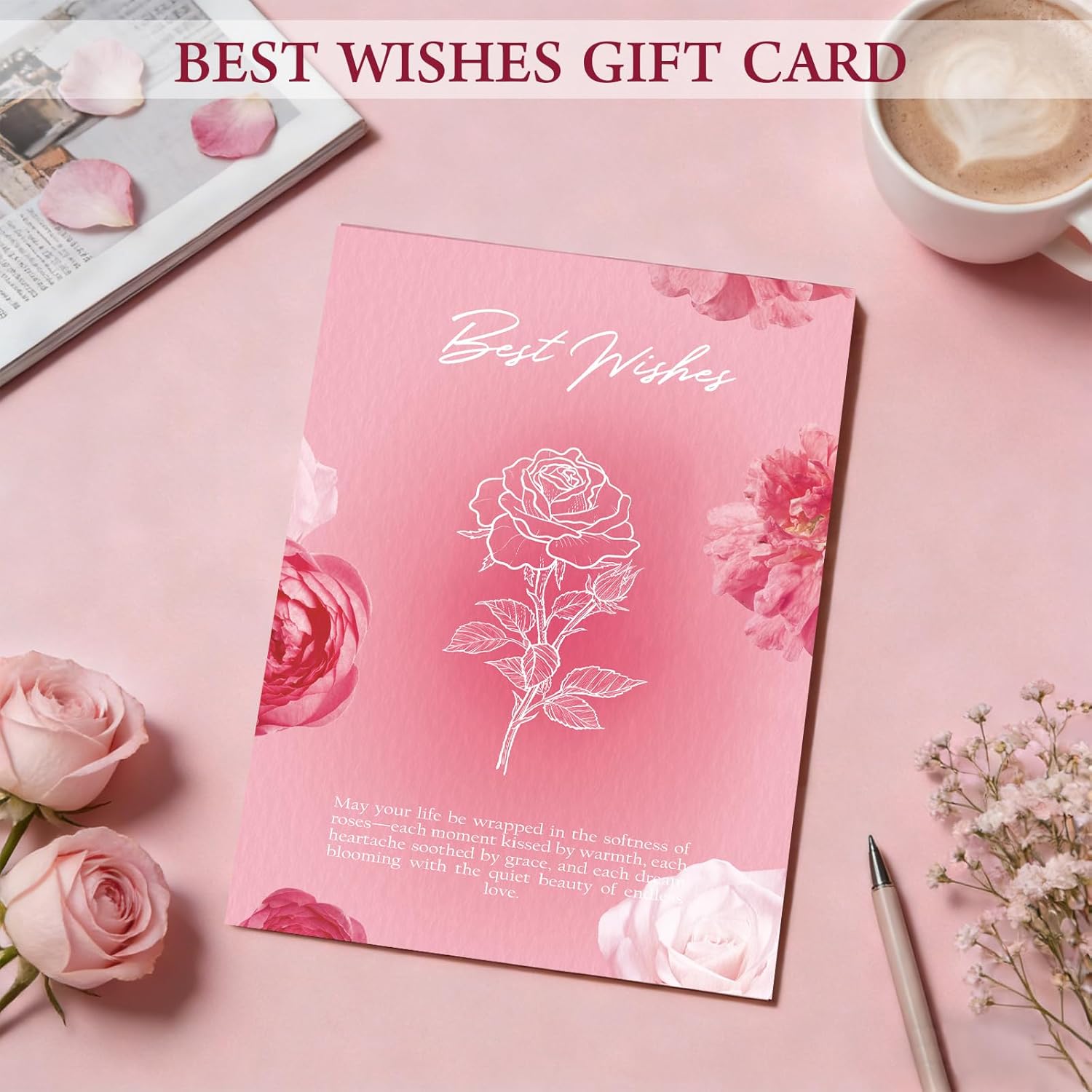 Mothers Day Gifts, Rose Birthday Gifts for Women, Gift Baskets for Women, Birthday Box for Woman, Hug in A Box, Get Well Basket, Birthday Gift Set, Self Care Gift Basket for Mom Her Friend Sister Wife - Image 9