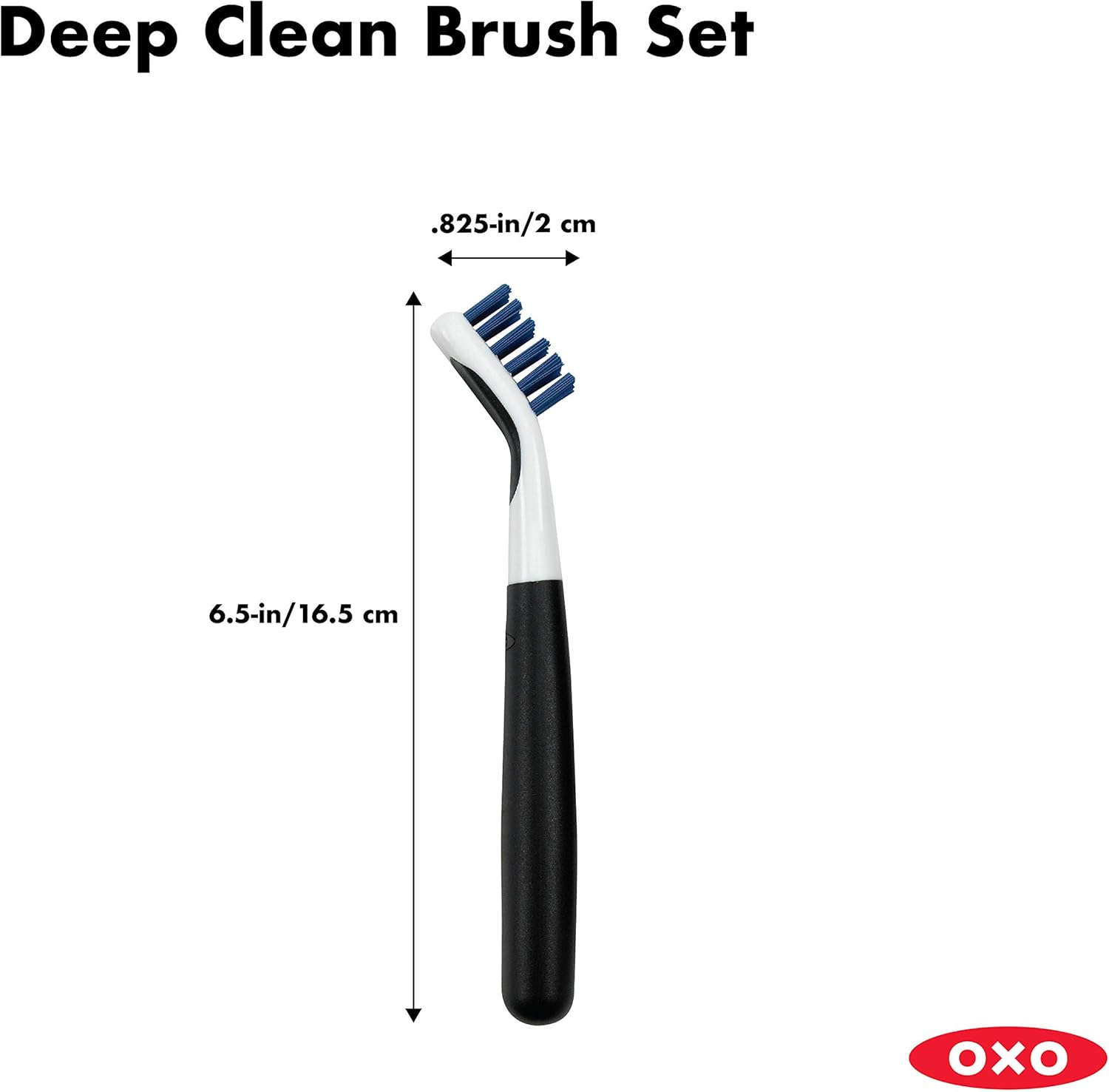 OXO, Blue Good Grips Deep Clean Brush Set - Image 5