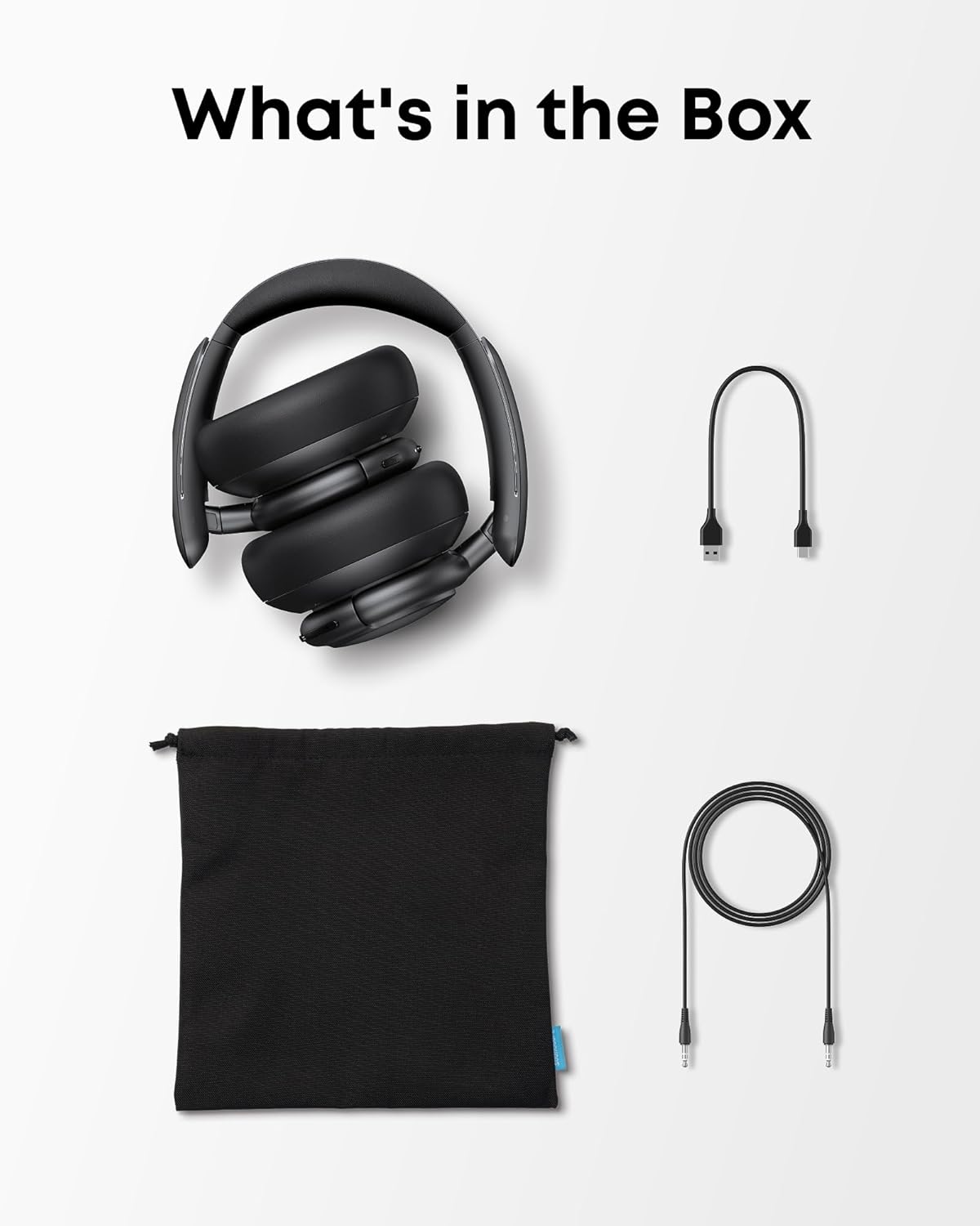 Soundcore Q30 by Anker, Hybrid Active Noise Cancelling Headphones, Multiple Modes, Hi-Res Audio, Custom EQ via App, 50H Playtime, Comfortable Fit, Bluetooth, Multipoint Connection - Image 6