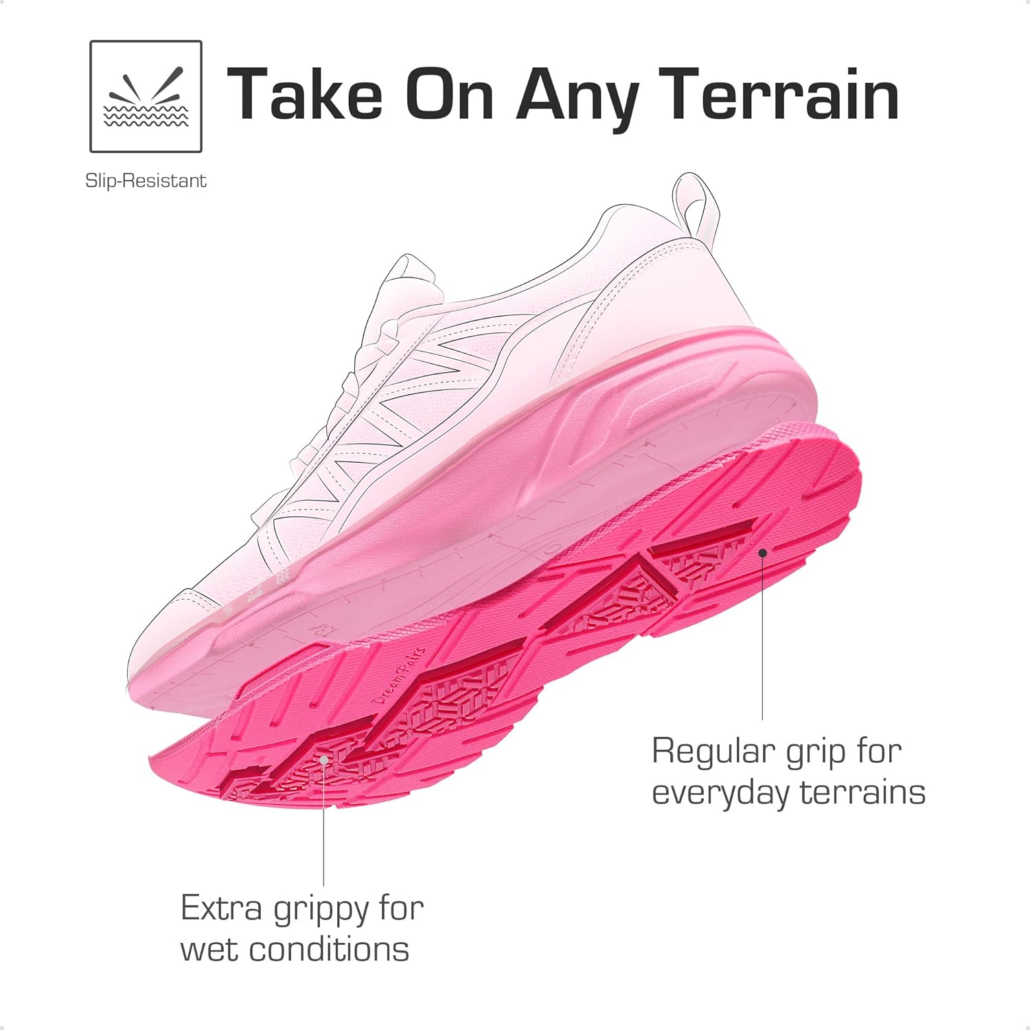 DREAM PAIRS Boys Girls Shoes Kids DuraPlay Tennis Footwear Non Slip Athletic Running Walking Lightweight Lace Up Sneakers for Little/Big Kid - Image 3