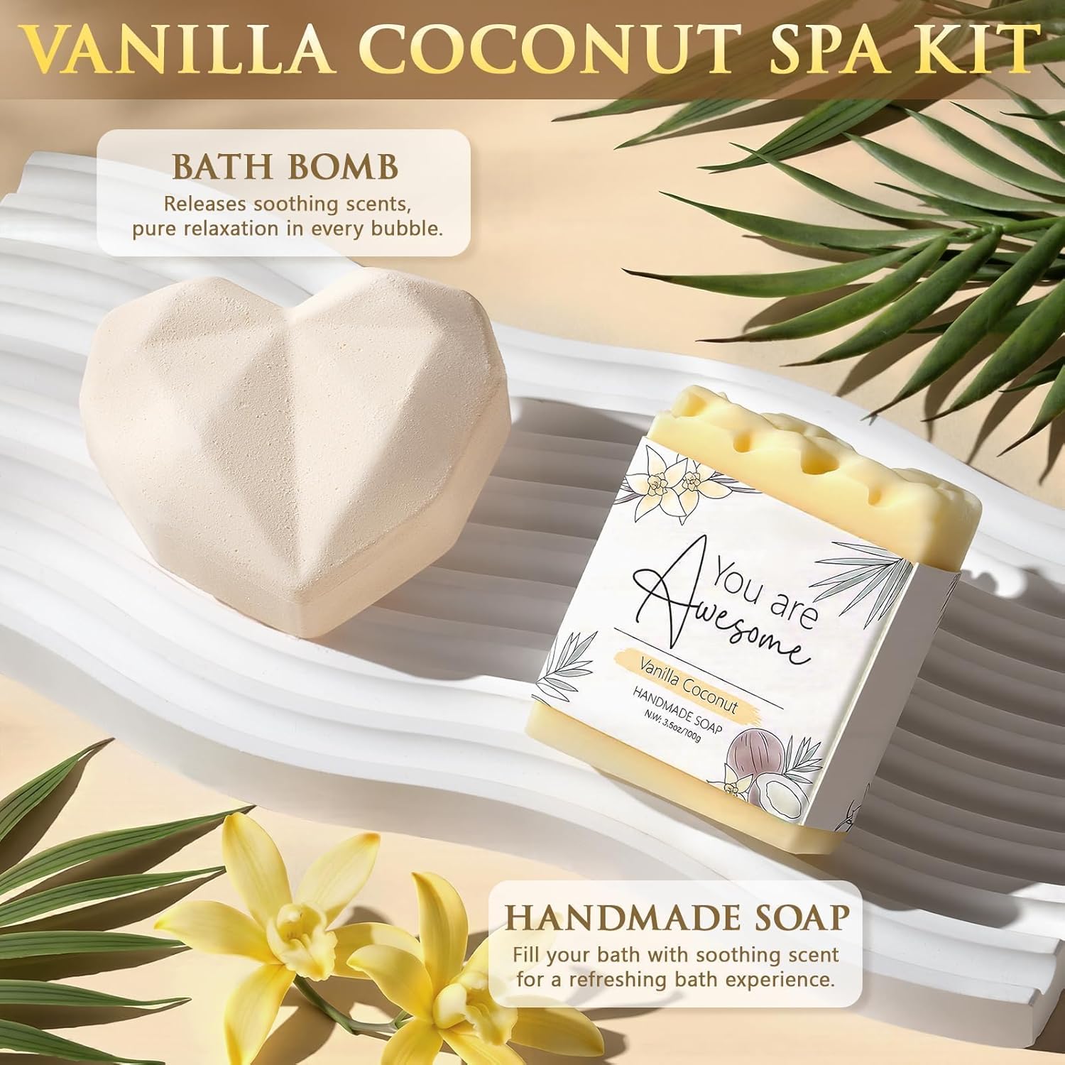 Mothers Day & Birthday Gifts for Women - Get Well Soon Spa Care Package, Luxury Self Care Gift Basket for After Surgery & Cancer Care Inspirational Thinking of You Sympathy Gift Set for Mom Her Friend - Image 9