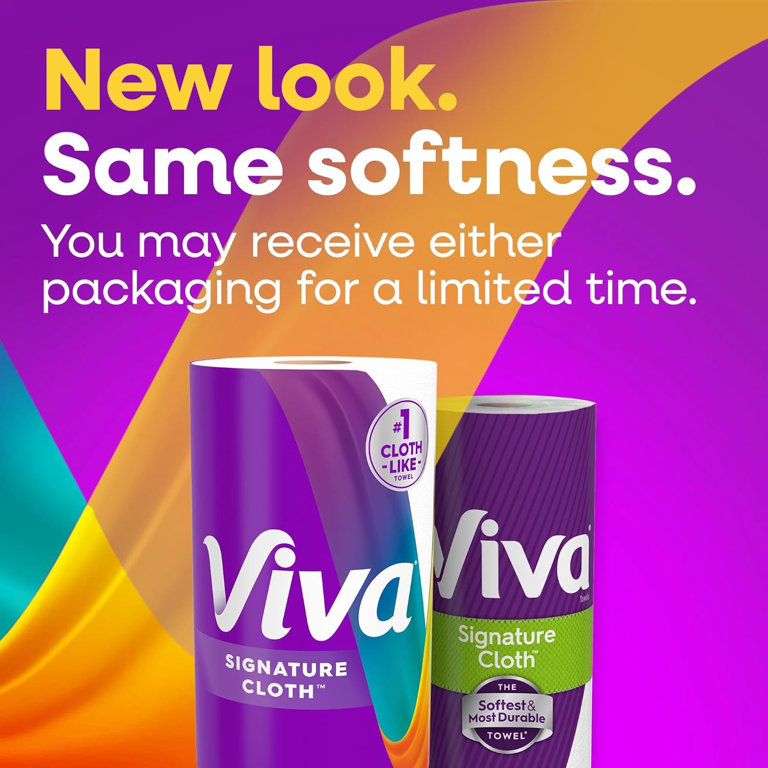 Viva Signature Cloth Paper Towels, Task Size, 8 Family Triple Rolls, 141 Sheets per Roll (Packaging May Vary) - Image 10