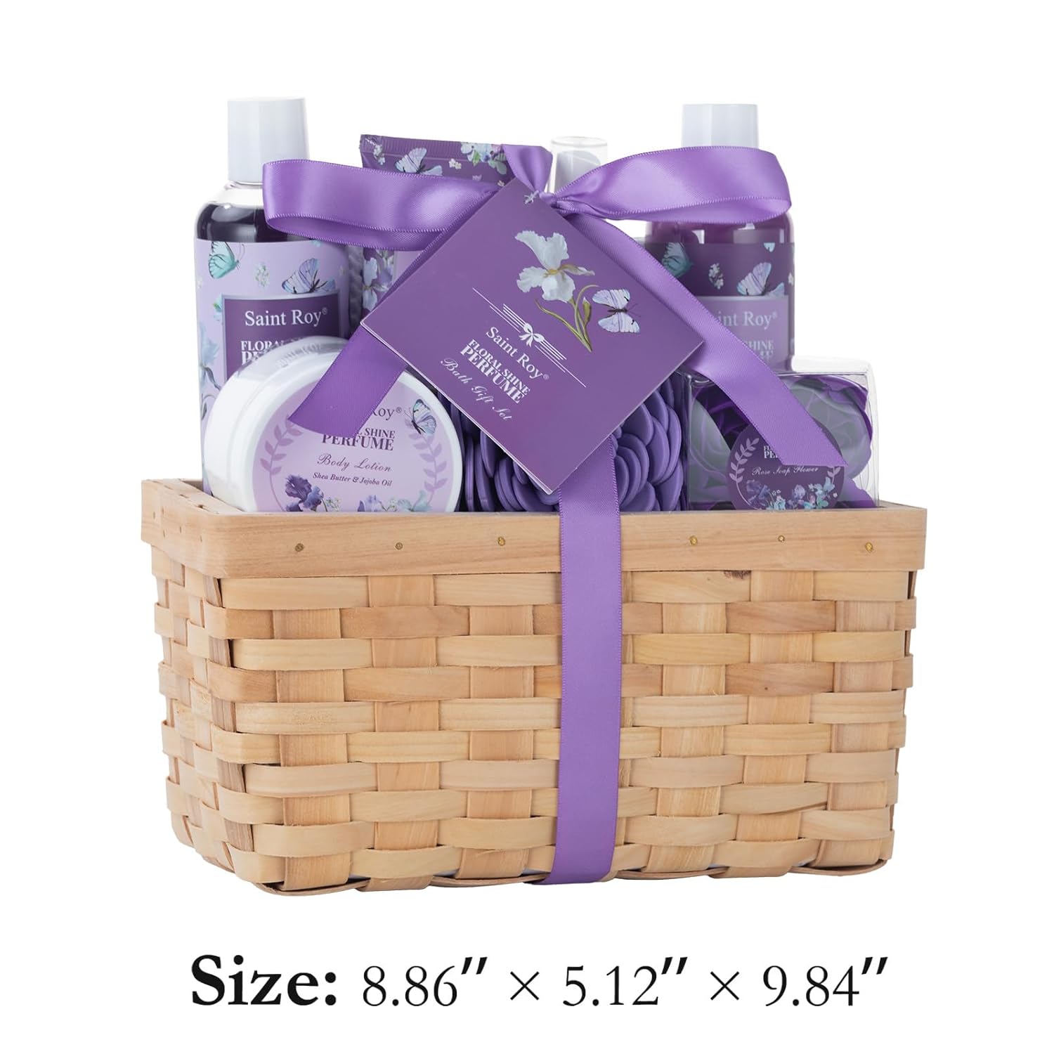 Mothers Day Gifts for Women, Bath & Shower Gifts for Women, Perfume Bath and Body Gift Basket, Skin Care Set, Spa Kit, Self-Care Set, Home Spa Gift, Relaxation Gift, Birthday, Christmas, Anniversary - Image 8