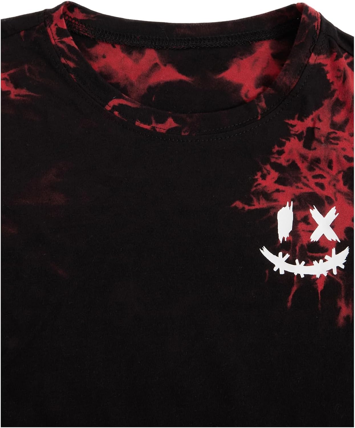 SOLY HUX Boy's Tie Dye Graphic Print T Shirts Short Sleeve Drop Shoulder Summer Tee Tops - Image 6