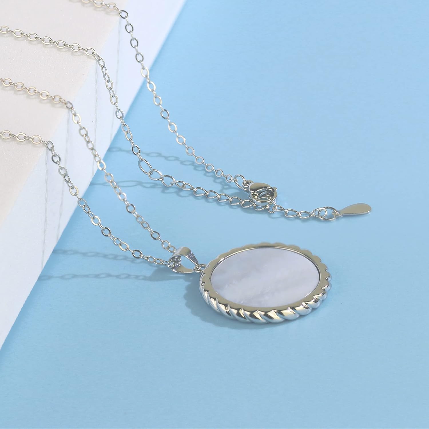 SmileBelle Tree of Life Necklace as Mothers Day Gift for Mom, Birthday Gifts for Stepmom as Bonus Mom Gift from Daughter, Grandma Present Silver Mother in Law Necklace as Tree of Life Jewelry - Image 6