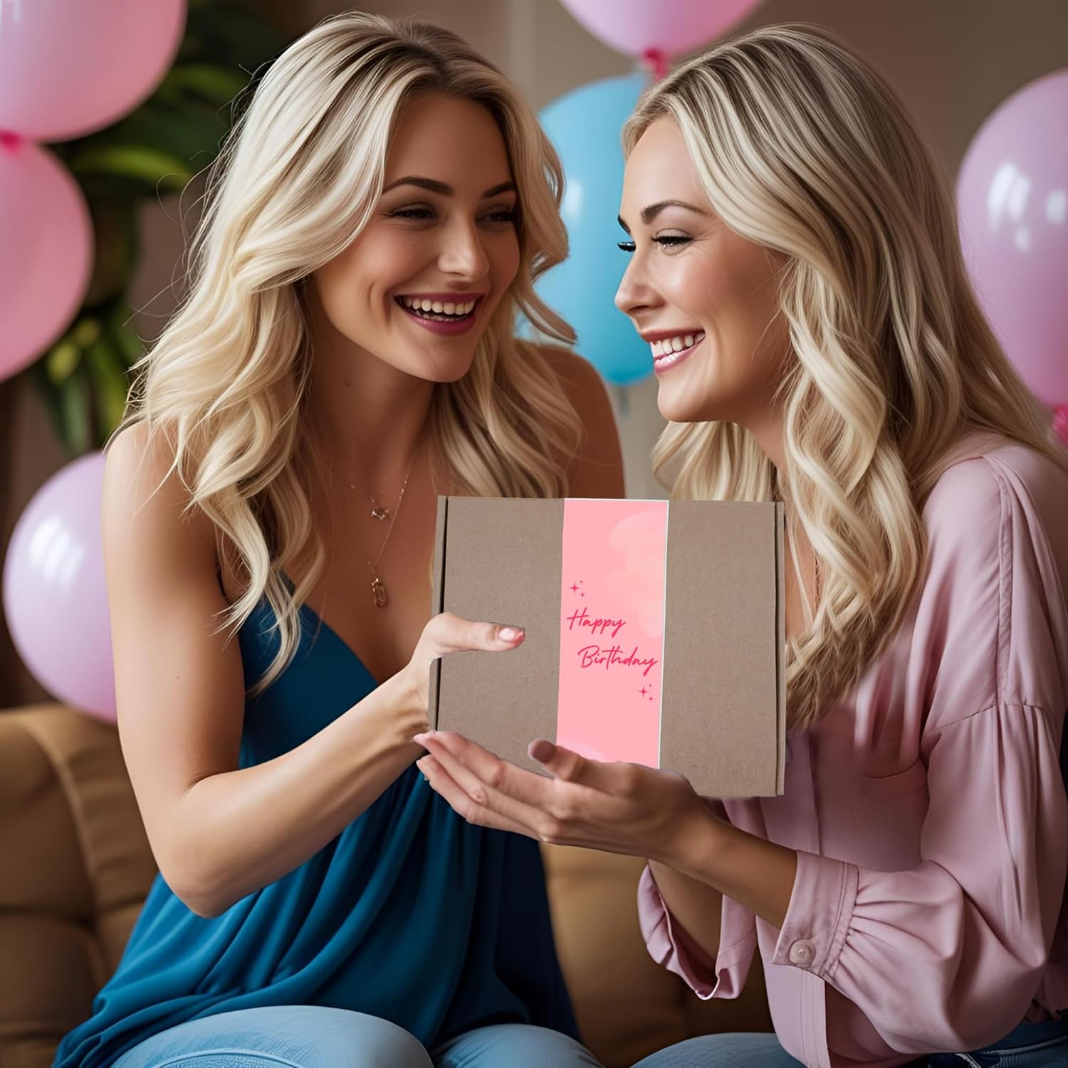 Birthday Gifts for Women - Best Friend Birthday Gifts for Women, Teen Girls, Happy Birthday Gift Basket for Sister, Cute Pink Gifts for Women, Friendship Gift Ideas for Her - Image 6