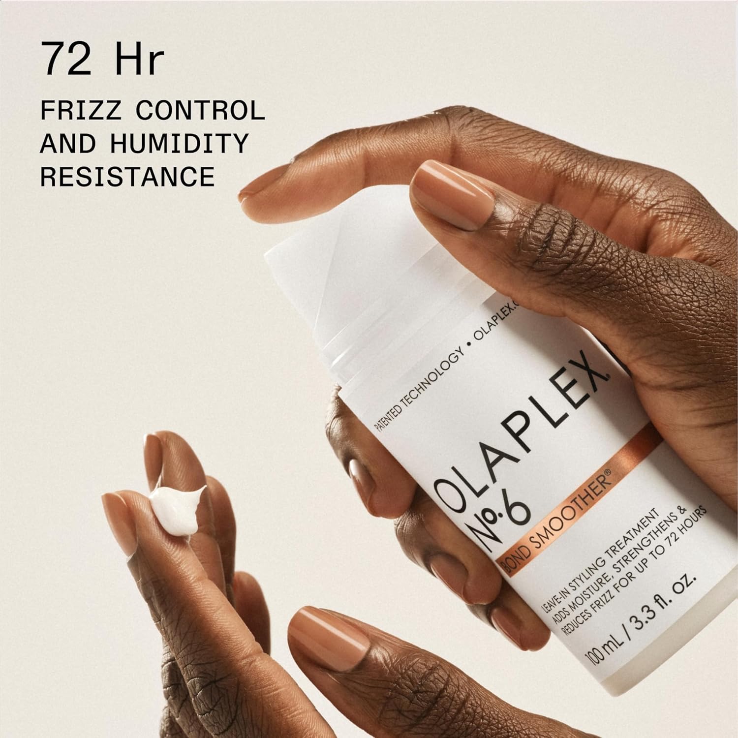 Olaplex Nº. 6 Bond Smoother: Leave-In Styling Treatment | Smooths, Conditions, & Strengthens | Frizz Control for Up to 72 Hours | For Coily, Curly, Straight, and Wavy, 100 mL / 3.3 Fl Oz - Image 5