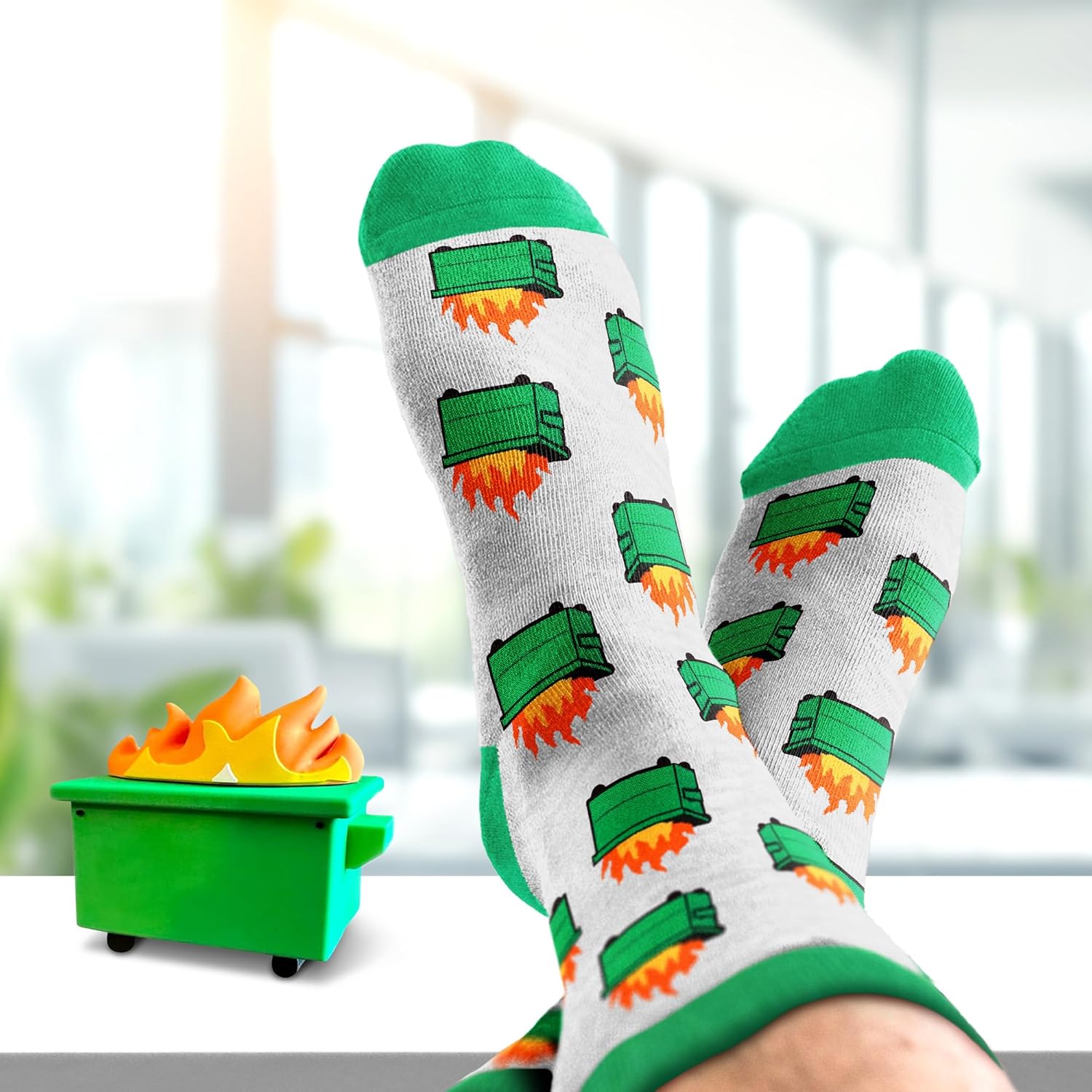 Gifts for Coworkers - Funny Socks for Men and Women, Novelty Stocking Stuffers for Christmas, Ideal Office Gifts for Boss, Cool and Unique Coworker Gift for Women, Perfect Work Socks for Men - Image 3