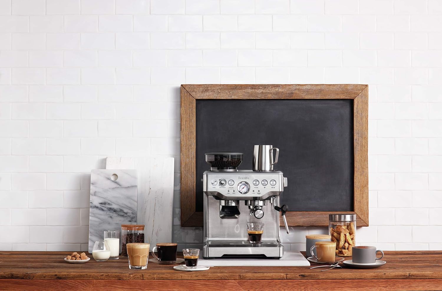 Breville Barista Express Espresso Machine BES870XL, Brushed Stainless Steel - Image 8