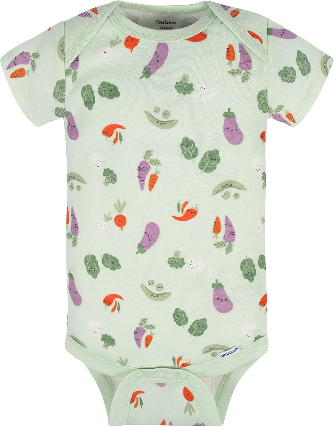 Gerber Unisex-Baby 8-pack Short Sleeve Onesies Bodysuits - Image 4