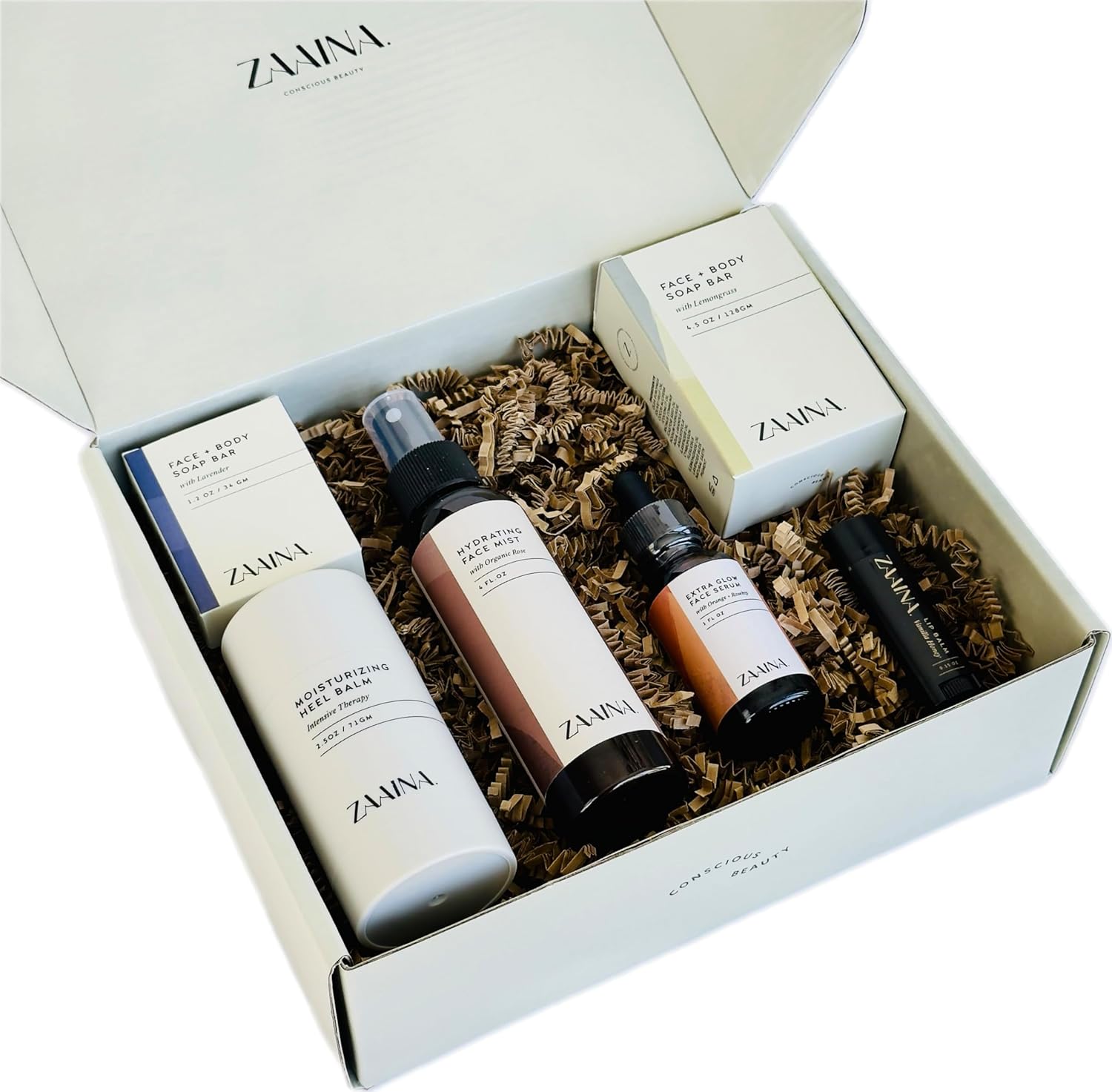 ZAAINA Spa Gifts for Women - Luxury Self Care Spa Kit, Mother's Day Spa Gift Basket, Pampering At Home Bath and Body Relaxation Spa Package, Gifts for Mom Wife Friend, Birthday Gifts for Women - Image 2