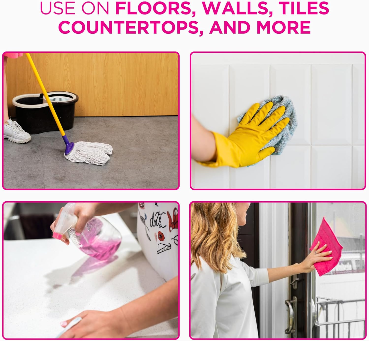 Stardrops - The Pink Stuff - The Miracle All Purpose Floor Cleaner 33.8fl oz - Image 5
