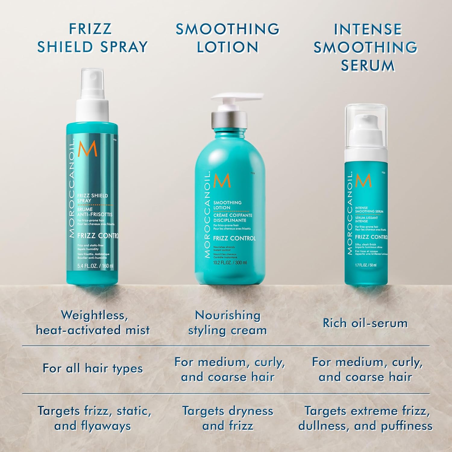 Moroccanoil Intense Smoothing Frizz Control Serum, 1.7 Fl. Oz. - Image 5