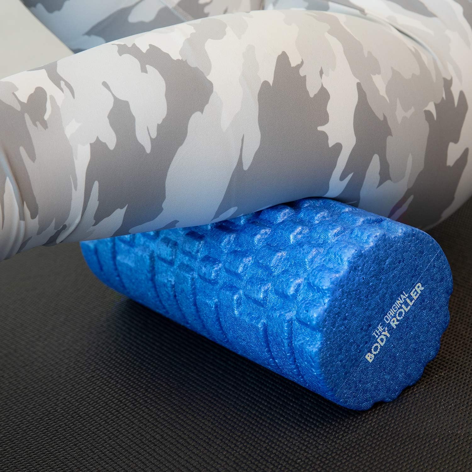 High Density Foam Roller Massager for Deep Tissue Massage of The Back and Leg Muscles - Self Myofascial Release of Painful Trigger Point Muscle Adhesions - 13" Blue - Image 9