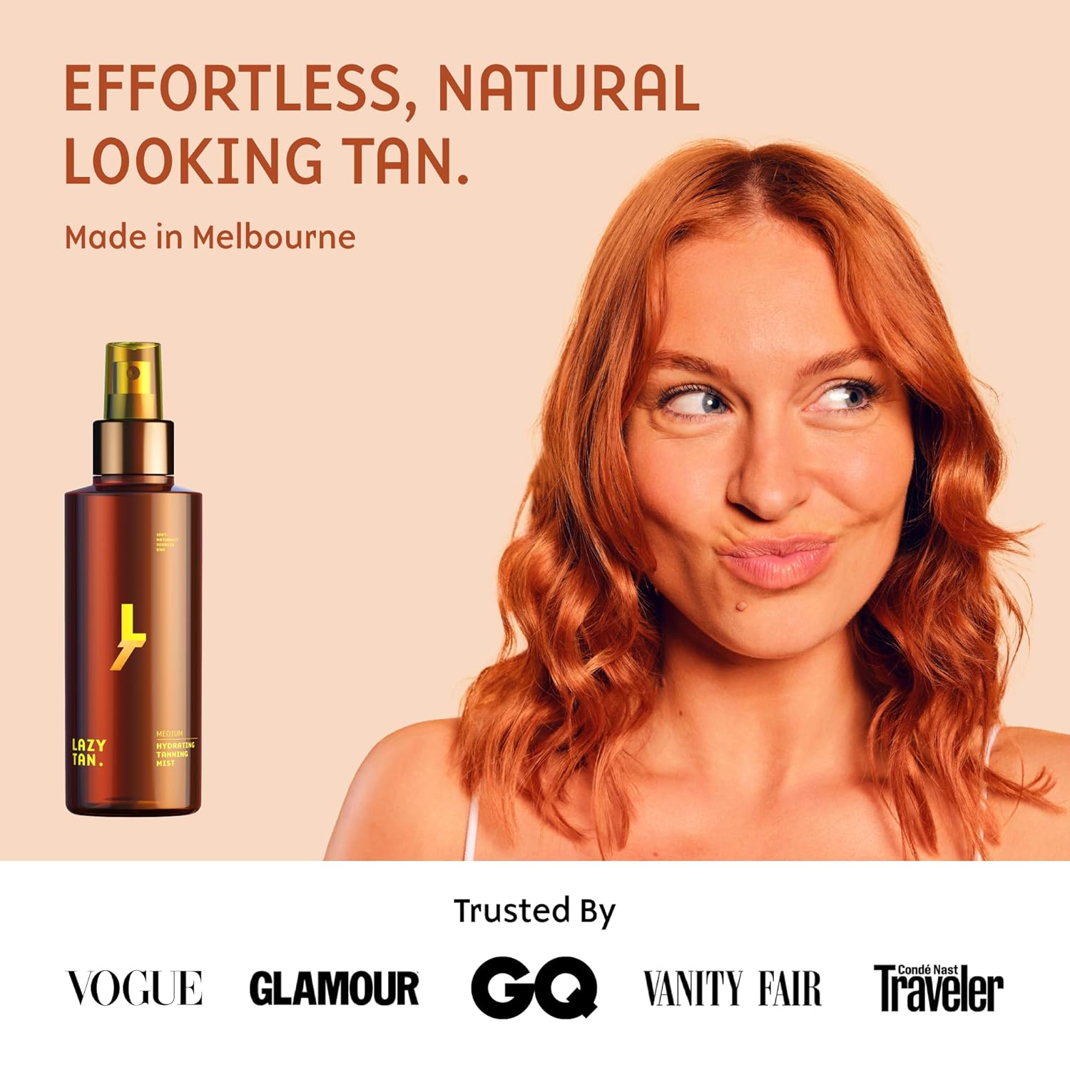 Face Tan Mist - Self Tanning Mist, Waterproof, Effortless and Natural Looking, Gradual Sun Kissed Glow, Suitable for Face and Body, Hydrating Moisturiser with Vitamin C and Vitamin E - Image 2