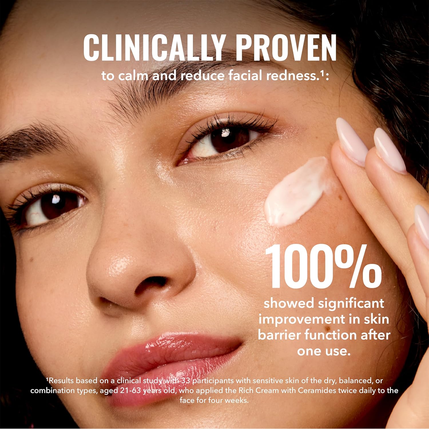Good Molecules Rich Cream with Ceramides 50 ml / 1.6 oz – Daily Facial Moisturizer for Dry Skin, Redness – Face Lotion with Betulin Soothe, Plump, Hydrate, Moisturize – Anti-aging Skin Care - Image 3