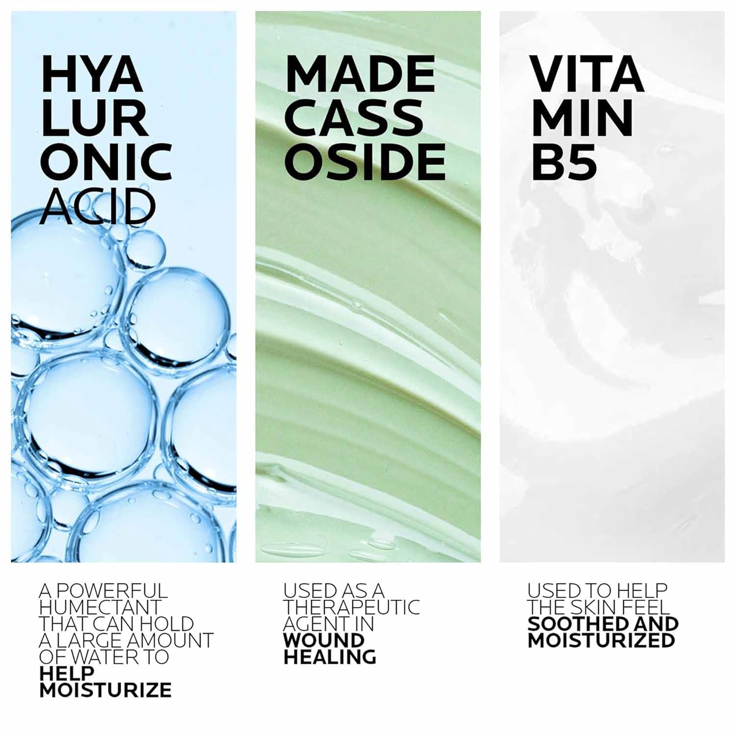 La Roche-Posay Hyalu B5 Pure Hyaluronic Acid Serum for Face, Vitamin B5 + Hyaluronic Acid + Madecassoside, Hydrating Serum Visibly Plumps Skin, Sensitive Skin Safe, Anti Aging, Oil-Free - Image 2