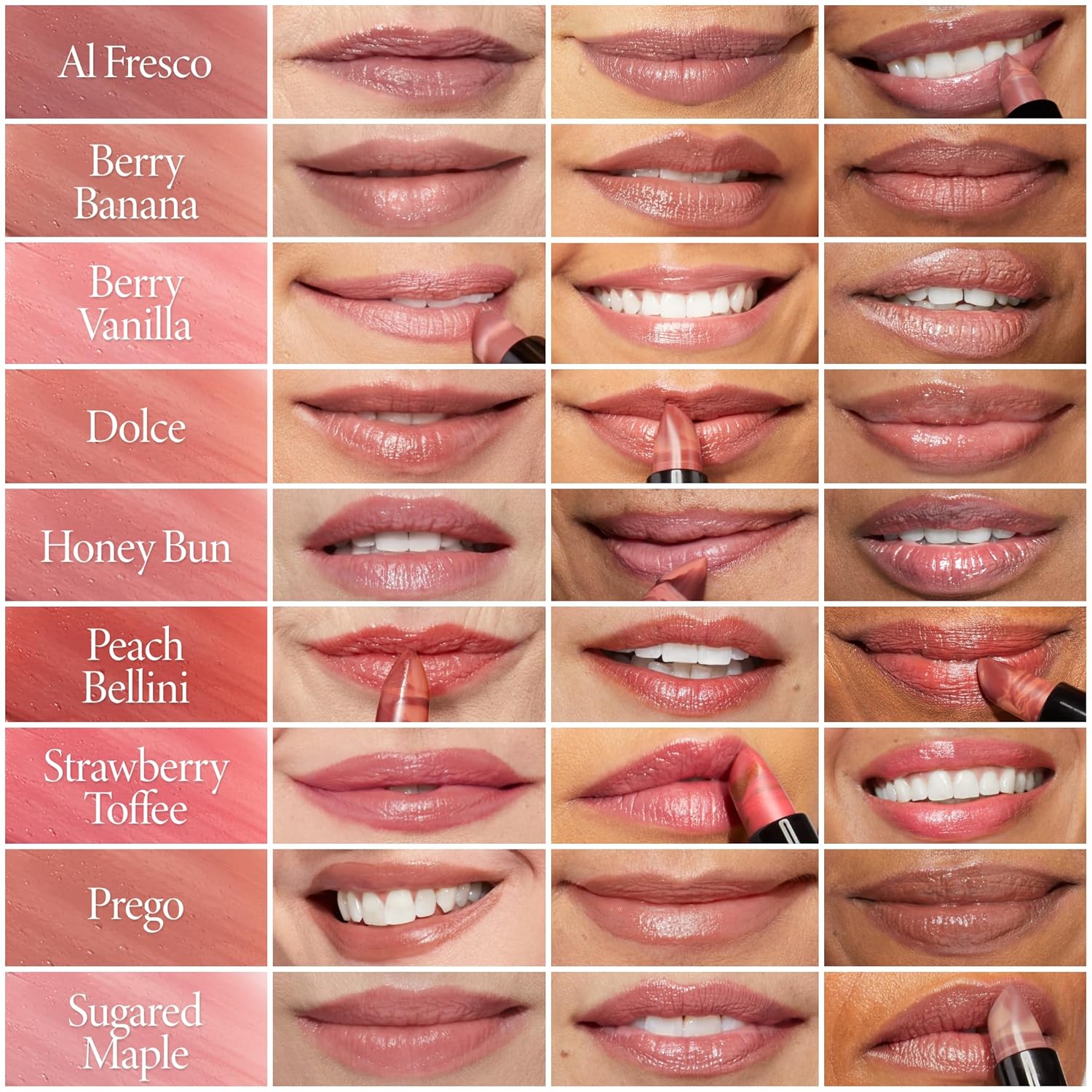 LAURA GELLER NEW YORK Italian Marble Sheer Lipstick - Berry Vanilla - Hydrating & Lightweight - Vitamin E & Caster Seed Oil - Cream Finish - Image 8