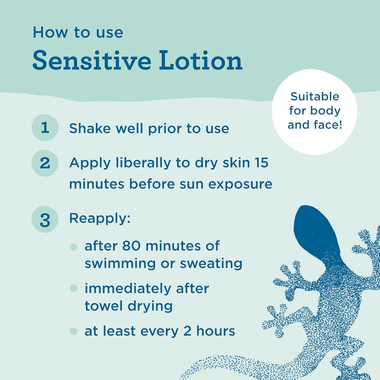 Blue Lizard Sensitive Mineral SPF 50 Sunscreen Lotion, 100% Mineral Sunscreen, UVA/UVB Protection, Infused with organic Aloe Vera, Soothes and Hydrates, 5 fl oz | with Zinc Oxide, 50+, Water Resistant, UVAUVB Protection, Sensitve - Image 8