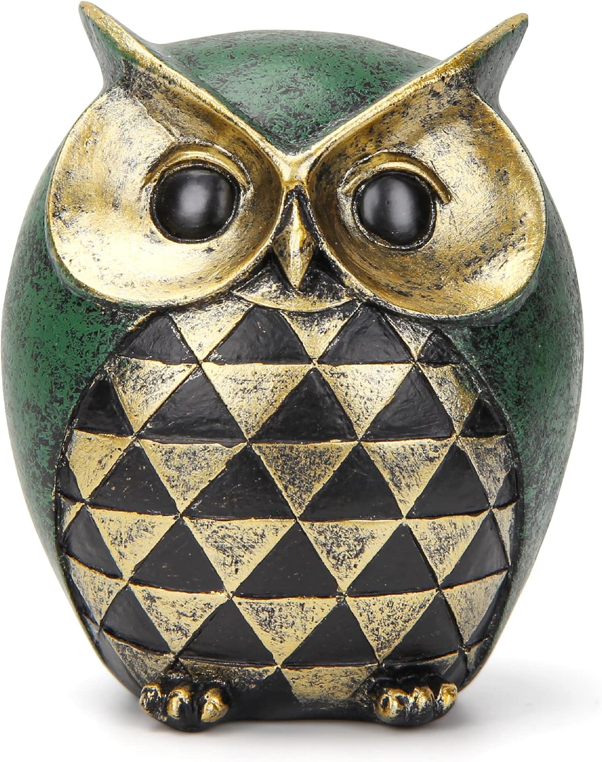 Leekung Owl Statue for Home Decor Accents,Owl Decor for Modern Bathroom Bookshelf Bedroom Mantle Living Room Home Office TV Stand Shelf Boho Decorations,Retro Decor Small Bird Items Gift for Women - Image 7
