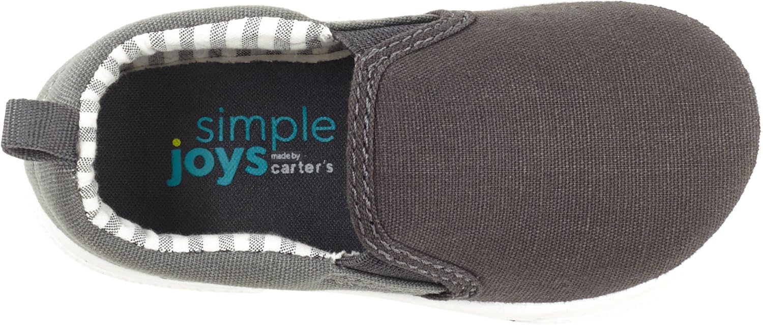 Simple Joys by Carter's unisex-child Casual Slip-on Canvas Shoe - Image 4
