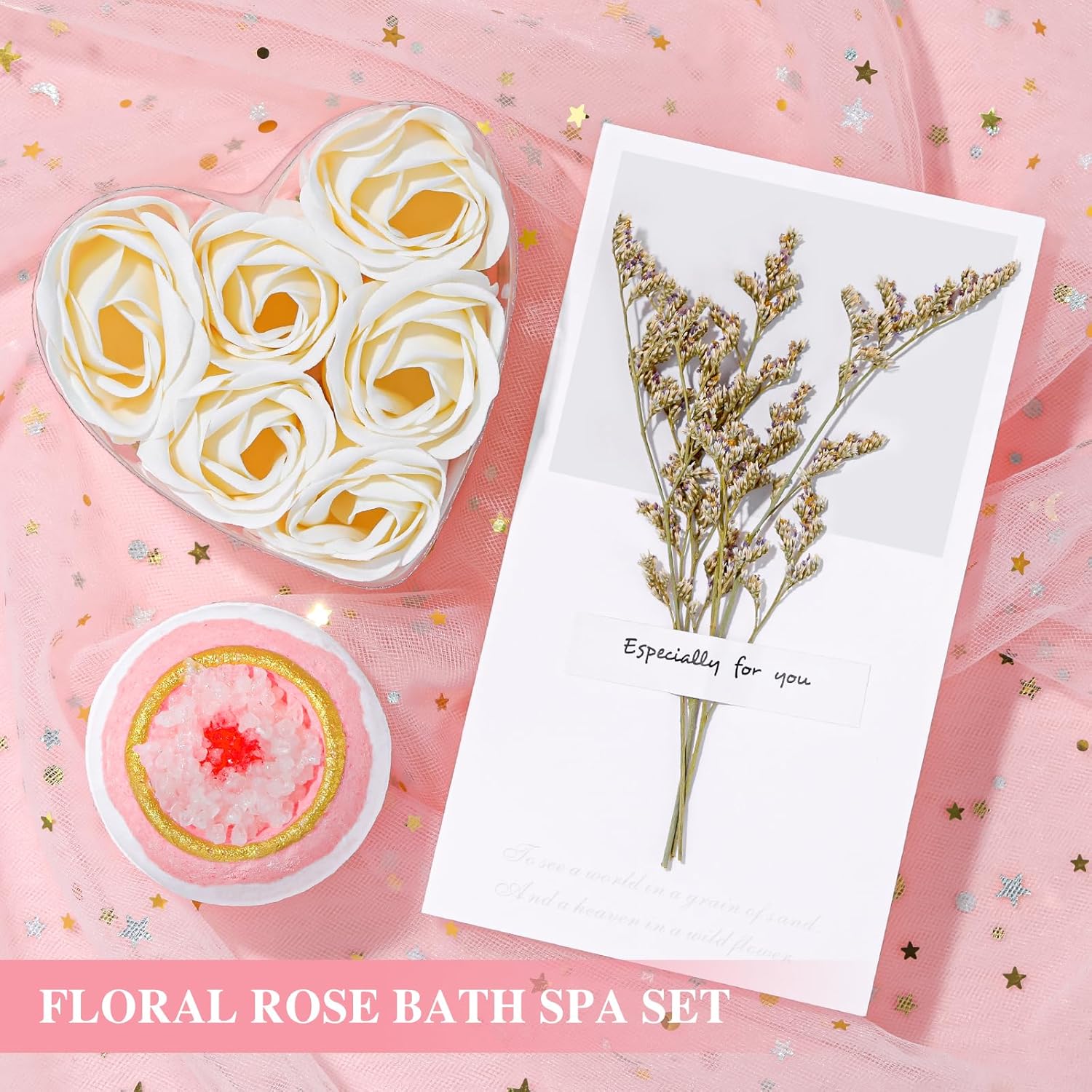 Gift Baskets for Women Birthday Gifts for Women Unique Get Well Gift for Woman Luxury Self Care Gifts for Woman Get Better Soon Care Package Set for Her Spa Kit Box for Best Friends, Girlfriend, Mom - Image 6
