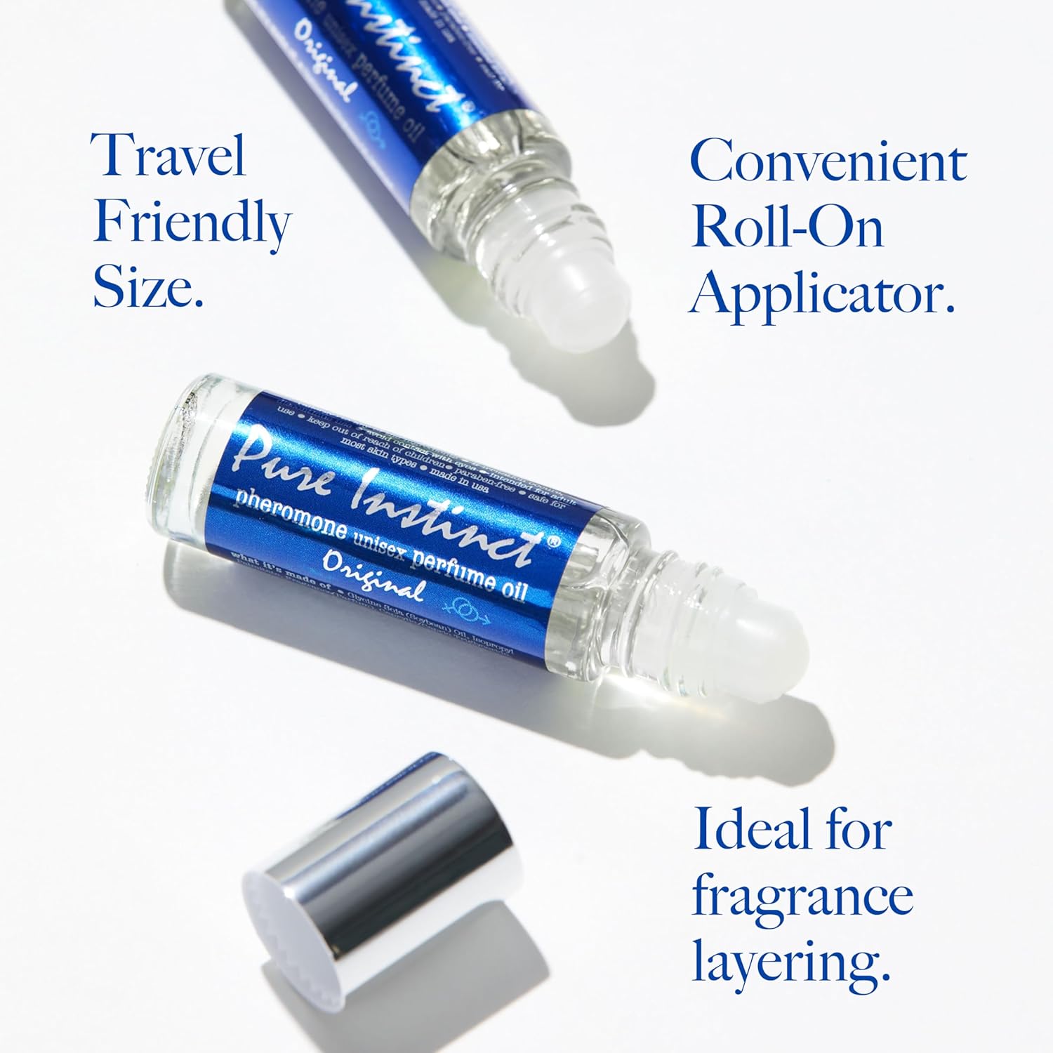 Pure Instinct Roll-On (2-Pack) - The Original Pheromone Infused Essential Oil Perfume Cologne - Unisex For Men and Women - TSA Ready - Image 6