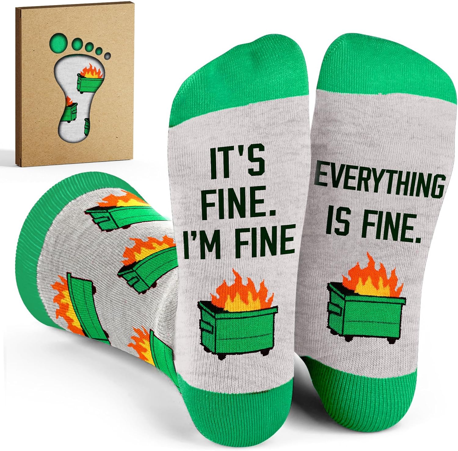 Gifts for Coworkers - Funny Socks for Men and Women, Novelty Stocking Stuffers for Christmas, Ideal Office Gifts for Boss, Cool and Unique Coworker Gift for Women, Perfect Work Socks for Men