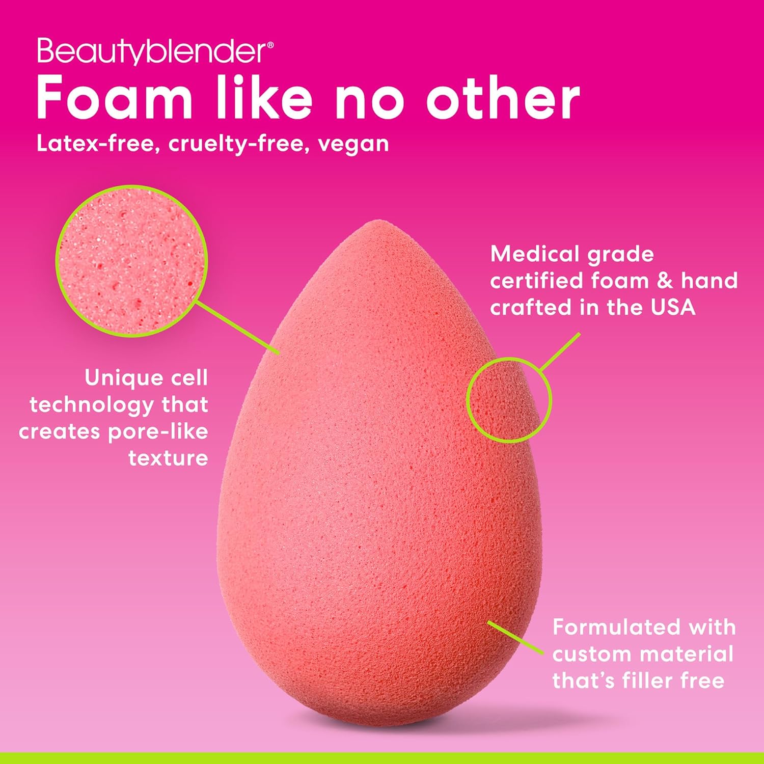 Beautyblender® | Cheeky Beautyblusher - Cream & Powder Blush Blender Makeup Sponge by Beauty Blender - Super-Soft Foam, Reusable, Washable, Streak Free Application - Image 4