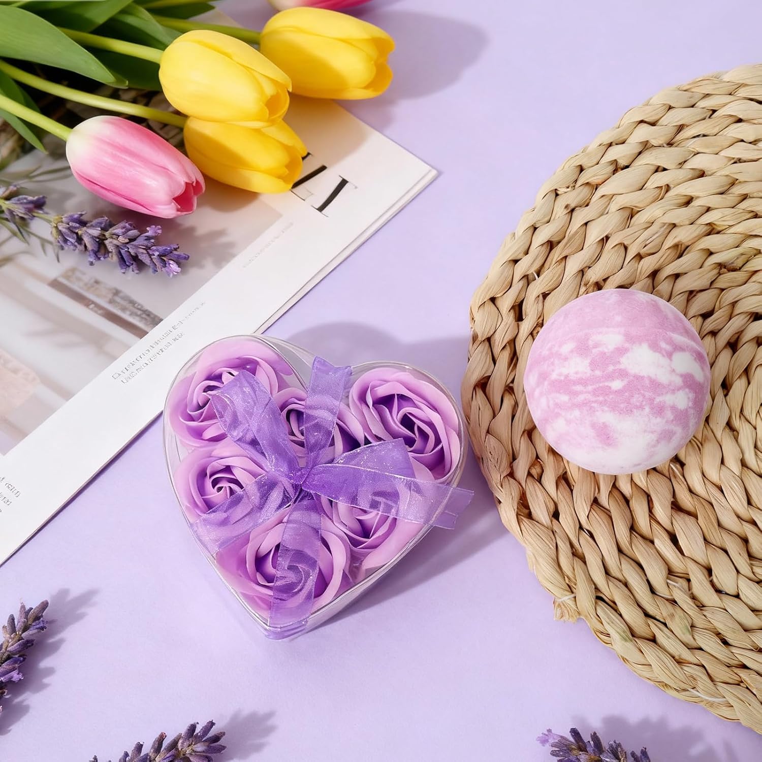 Birthday Gift for Women, Luxury Self Care Spa Gift Basket with Blanket for Mom, Wife, Sister, Friend, Girlfriend, Grandmother, Get Well Soon & Christmas gift for Her - Image 8