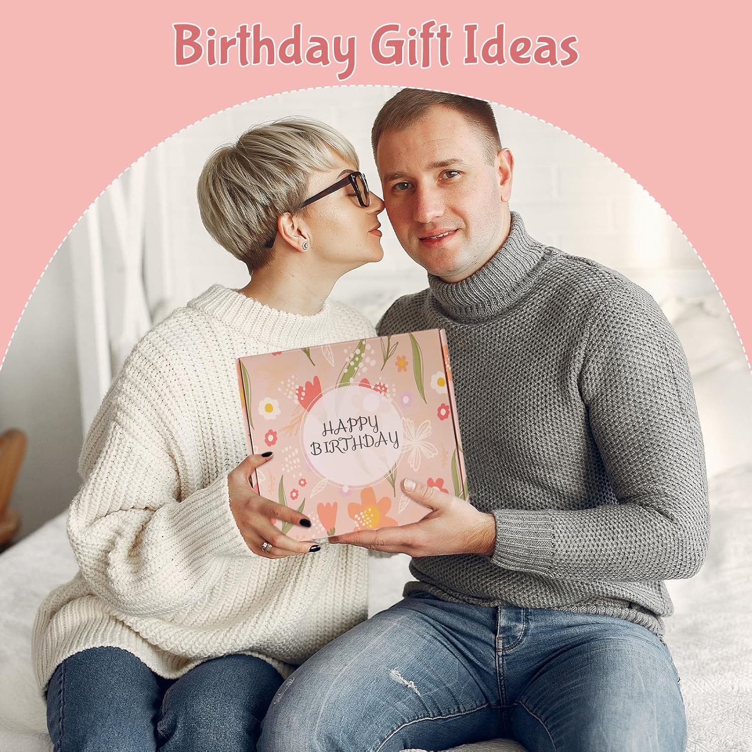 Birthday Gifts For Women, Teen Girl, Her, Happy Birthday Gift Box For Girl, Women, Sister, Daughter, Friends, Cute Daisy Aesthetic Glass Cups Gift Set 7pcs - Image 7