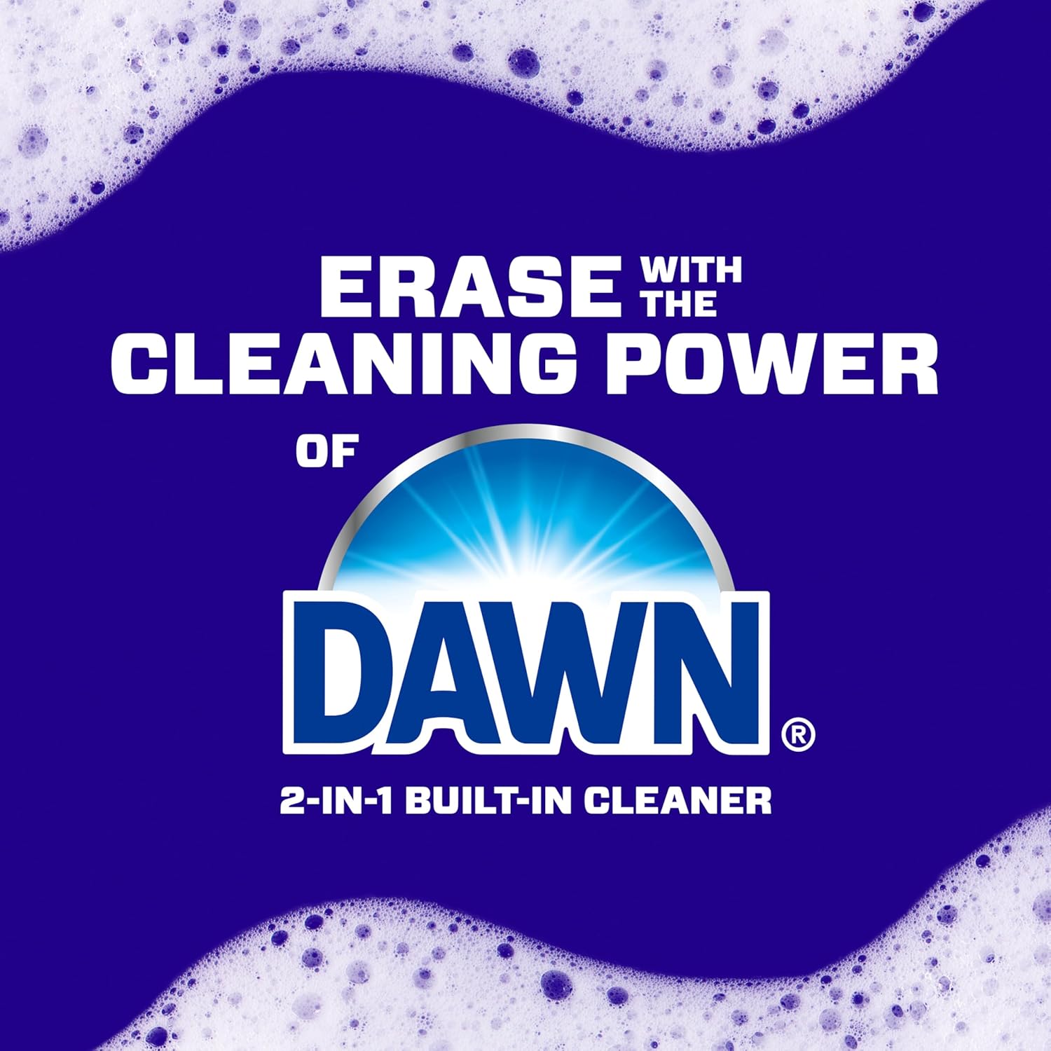 Mr. Clean Magic Eraser Sponge, Bathroom Cleaner, Shower Cleaner, Tub Cleaner, Soap Scum Remover, Bathroom Cleaning Supplies, Dawn Cleaning Power with Febreze Lavender Scent, 5ct - Image 4
