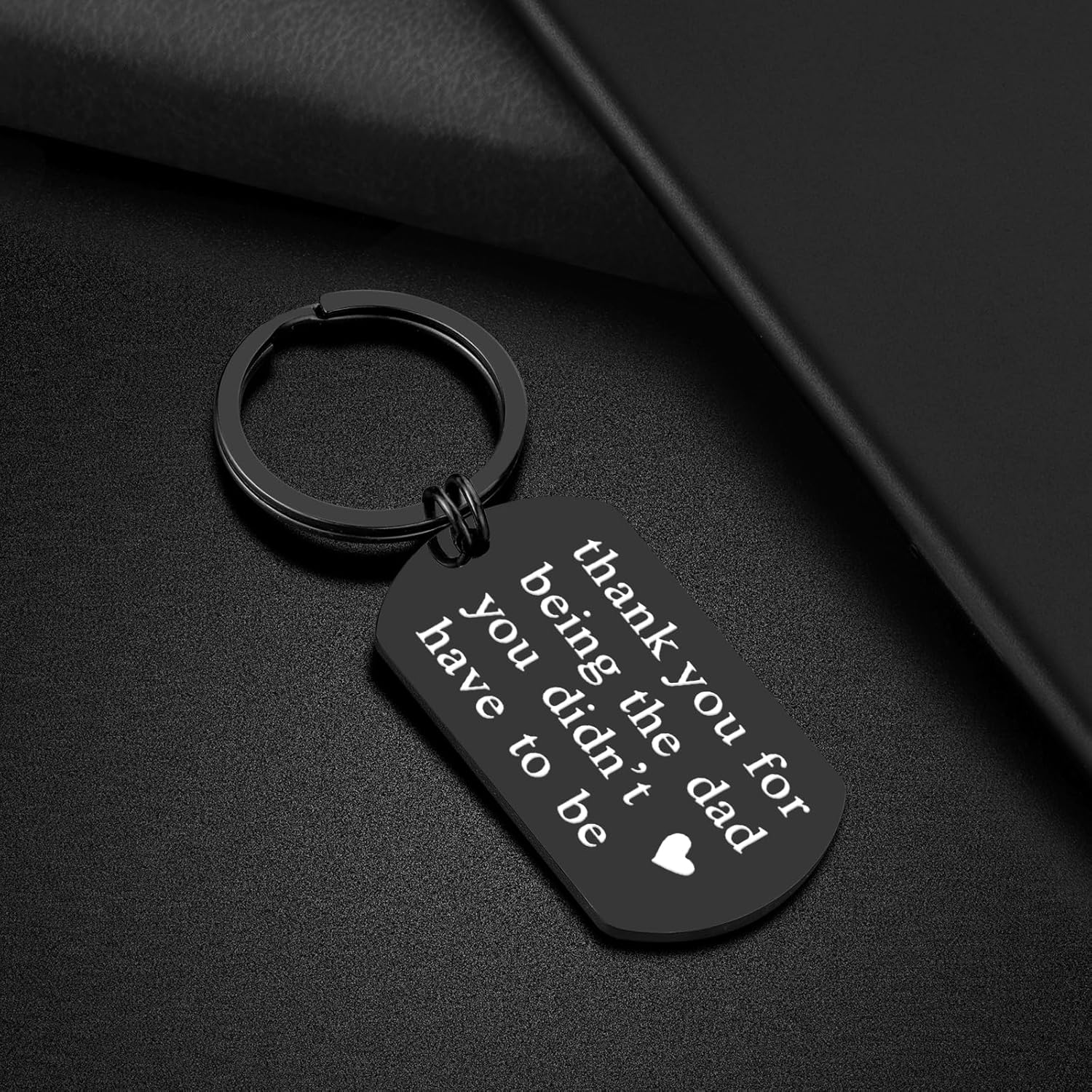 iJuqi Step Dad Gift from Daughter Son - Father's Day Gifts Christmas Gifts for Stepdad, Thank You for Loving Me AS Your Own - Image 5