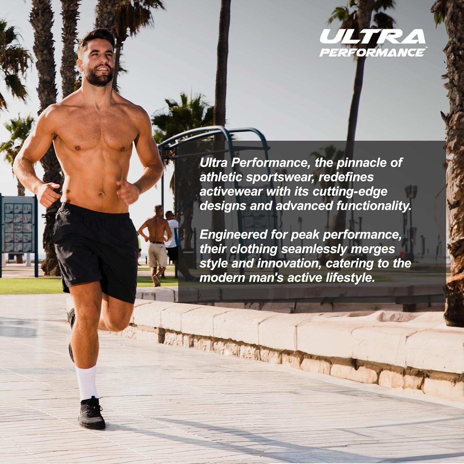 Ultra Performance Mens 5 Pack Athletic Running Shorts, Loose fit Basketball Gym Workout Shorts for Men with Zippered Pockets - Image 6