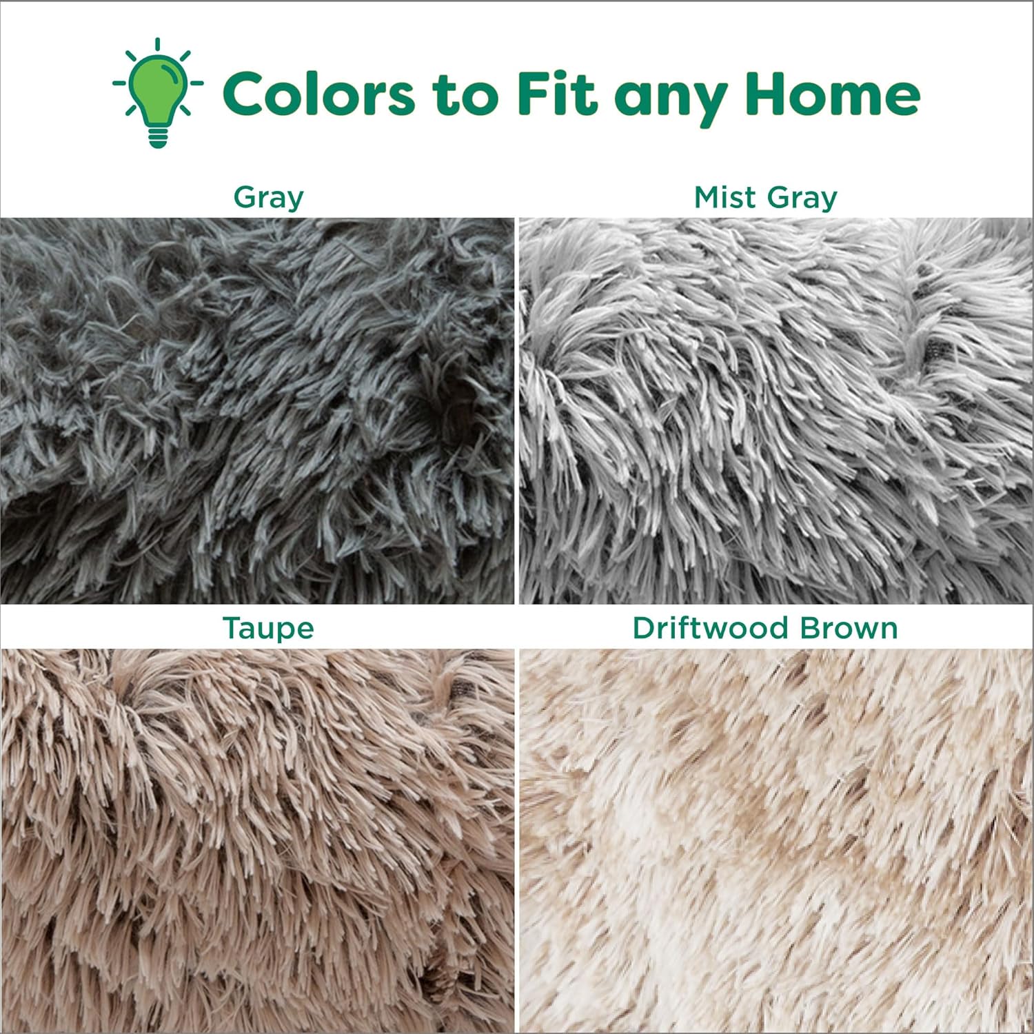 FurHaven Waterproof Throw Blanket for Dogs & Indoor Cats, Reversible Protective Pet Blanket, Medium, Long Faux Fur & Velvet, Driftwood - Image 10