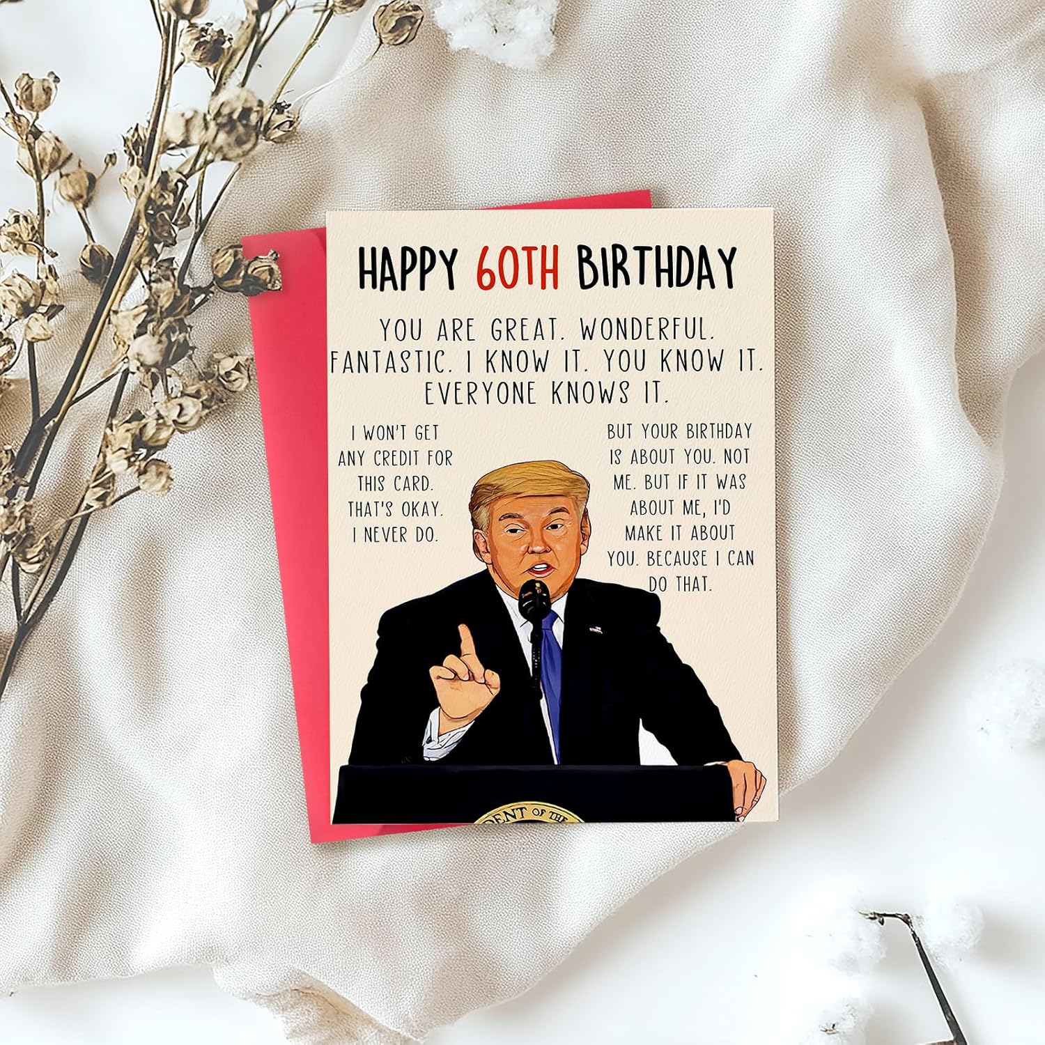 Funny 60th Birthday Card, Naughty 60th Birthday Gifts Cards for Men Women, Great 60 Year Old Birthday Gifts for Him Her, Unique 60th Bday Decorations Ideas - Image 2