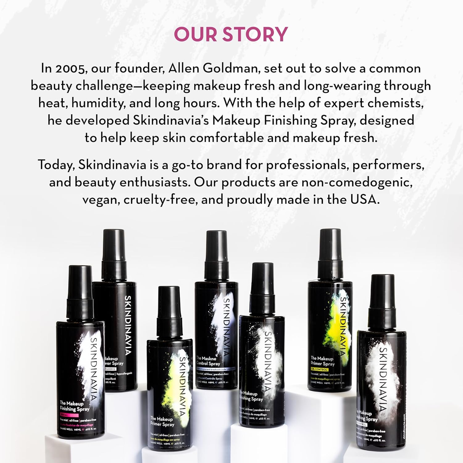 Skindinavia The Makeup Finishing Spray, Bridal Makeup Cooling Setting Spray, All-Day Wear, Long-Lasting Up to 16+ Hours, Heat-Resistant & Waterproof, Wedding Day, Bridal Shower Gift, 2.0 Oz - Image 6