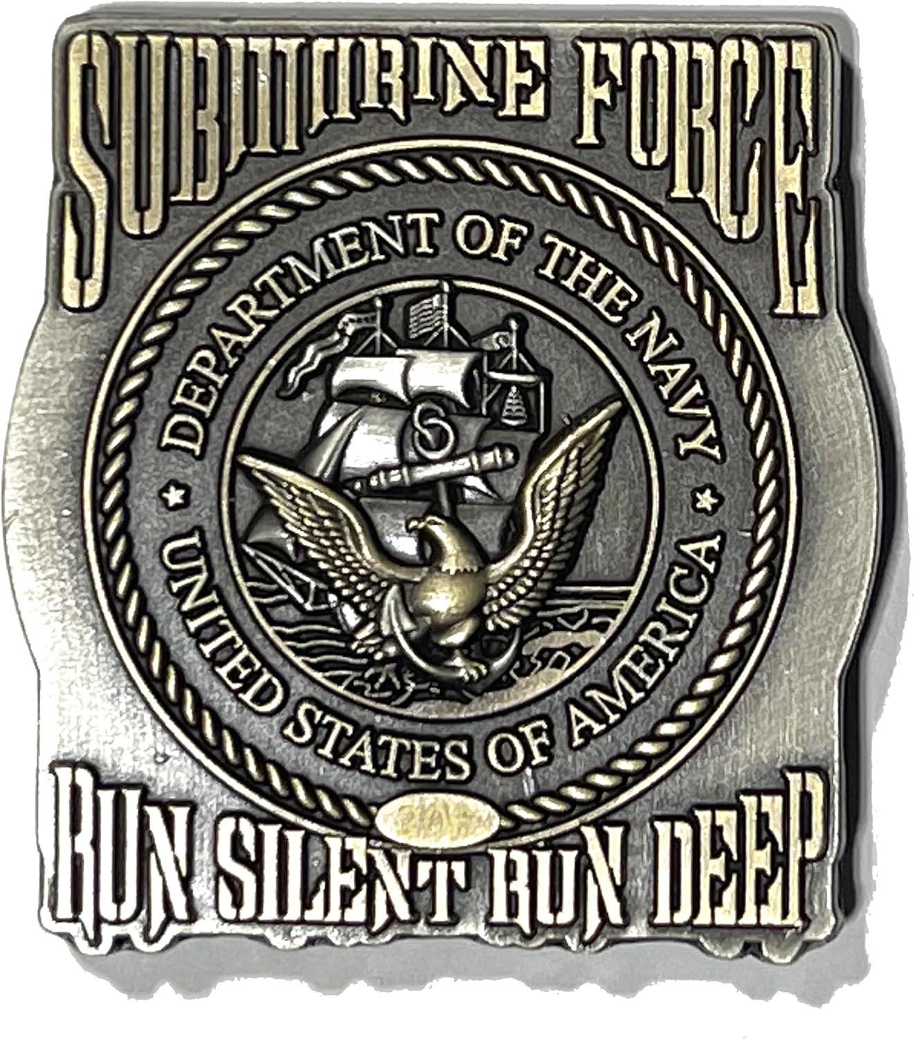 US Navy Submarine Force Run Silent Run Deep Collectible Challenge Coin - Image 3