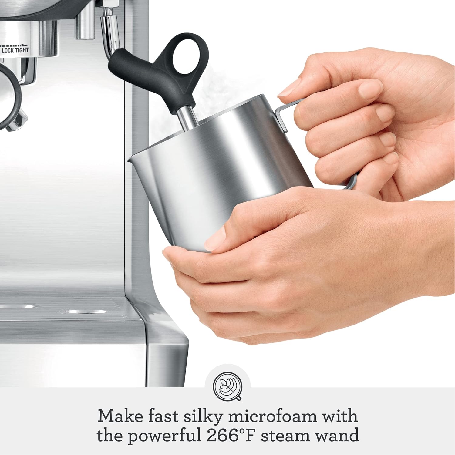 Breville Barista Express Espresso Machine BES870XL, Brushed Stainless Steel - Image 7